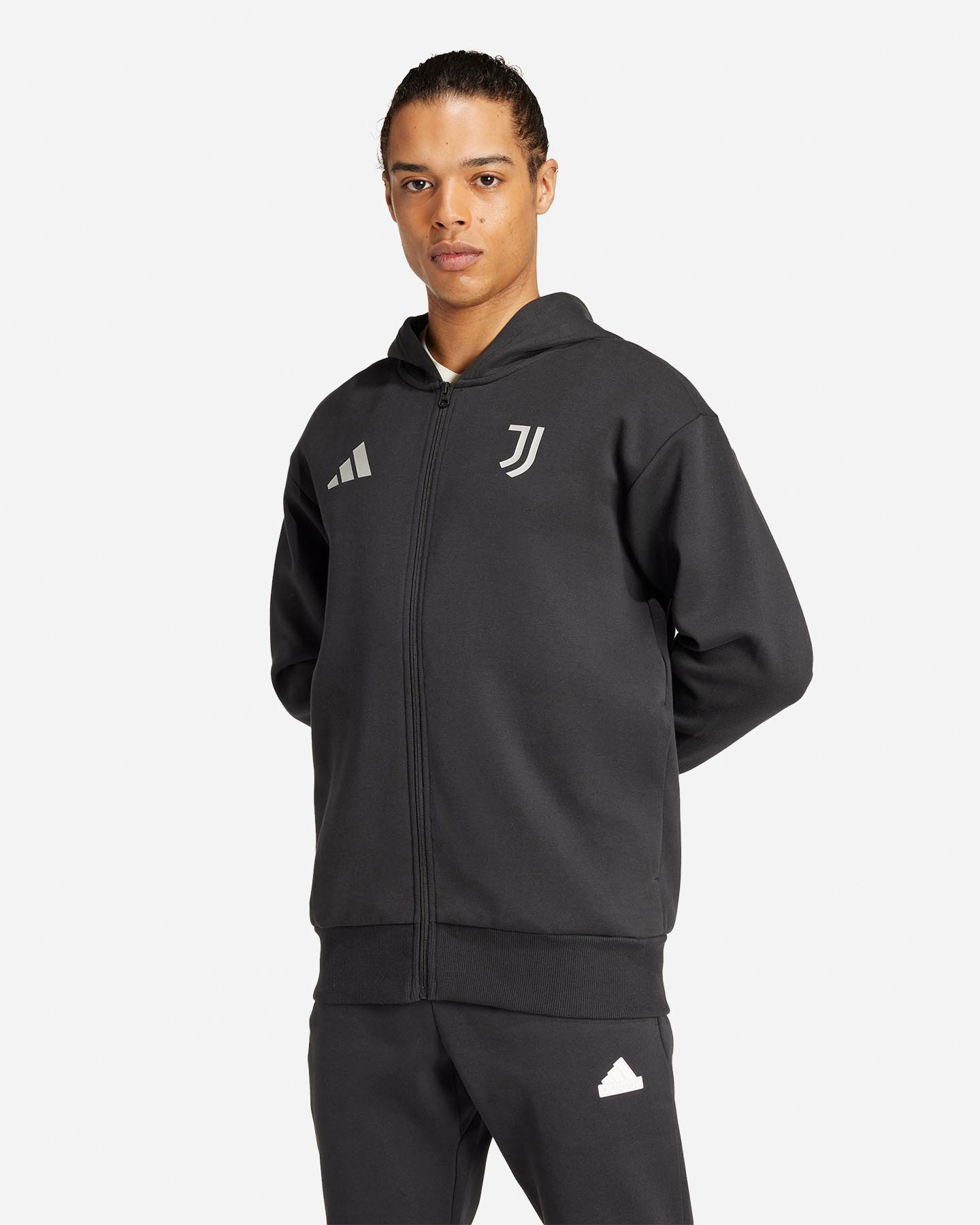 Abbigliamento calcio ufficiale ADIDAS JUVENTUS ANTHEM M - Nero - 1 | Cisalfa Sport