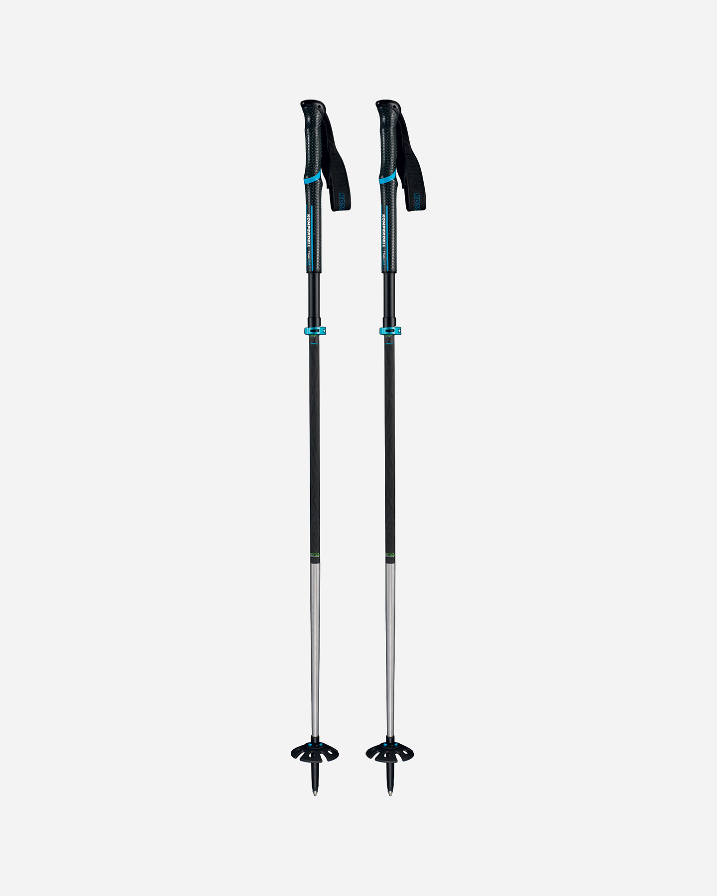 Bastoncini trekking KOMPERDELL CARBON EXPEDITION TOUR 4 - Nero - 0 | Cisalfa Sport