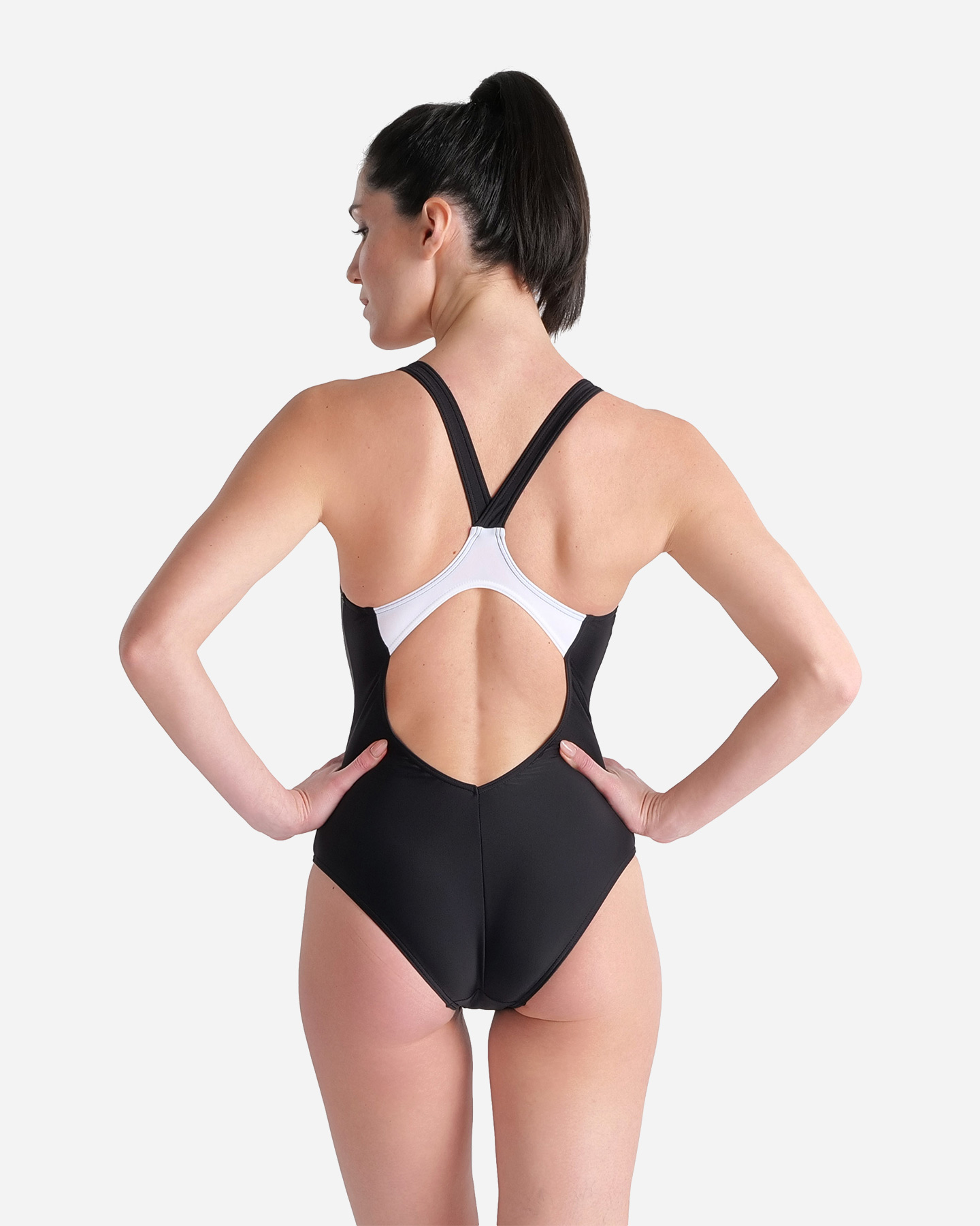 Costume piscina ARENA THREEFOLD W - Nero - 3 | Cisalfa Sport
