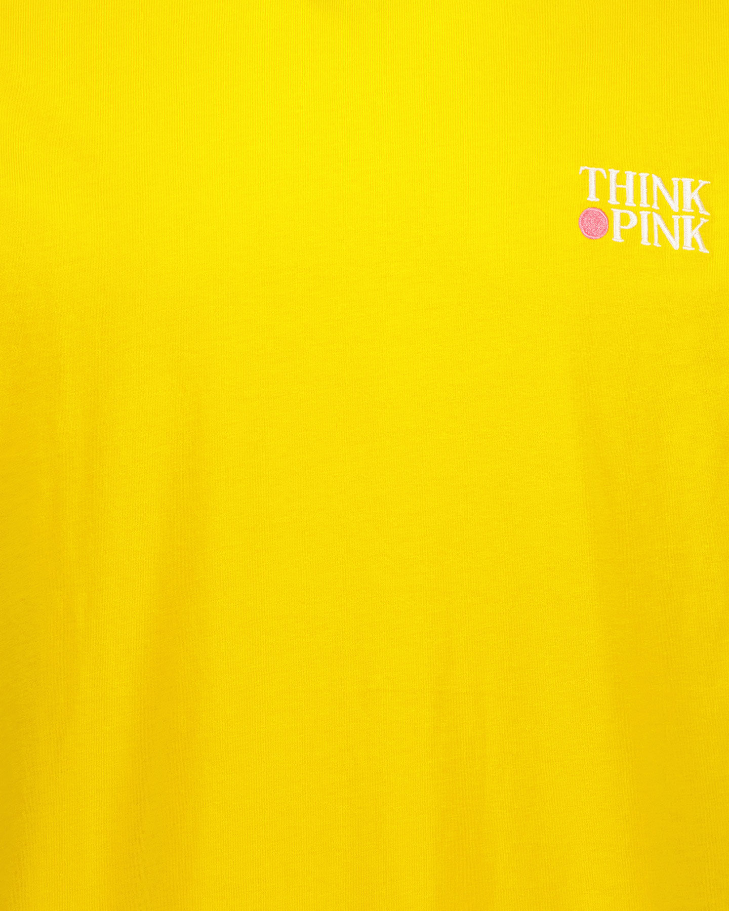 T-shirt THINK PINK LIFE IS A TRIP M - Giallo - 2 | Cisalfa Sport