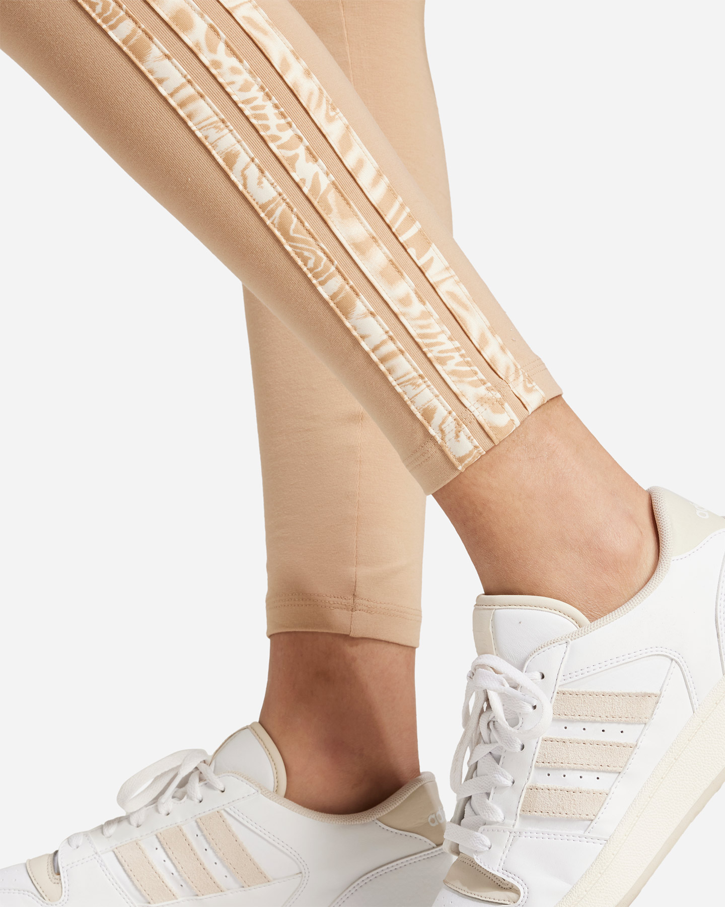 Leggings ADIDAS 3STRIPES MACU W - Beige - 5 | Cisalfa Sport