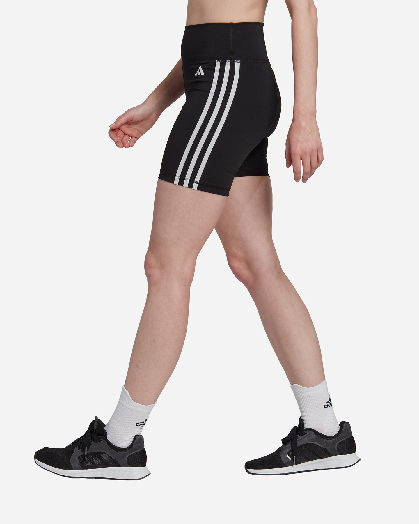 Short training ADIDAS 3STRIPES W - Nero - 2 | Cisalfa Sport