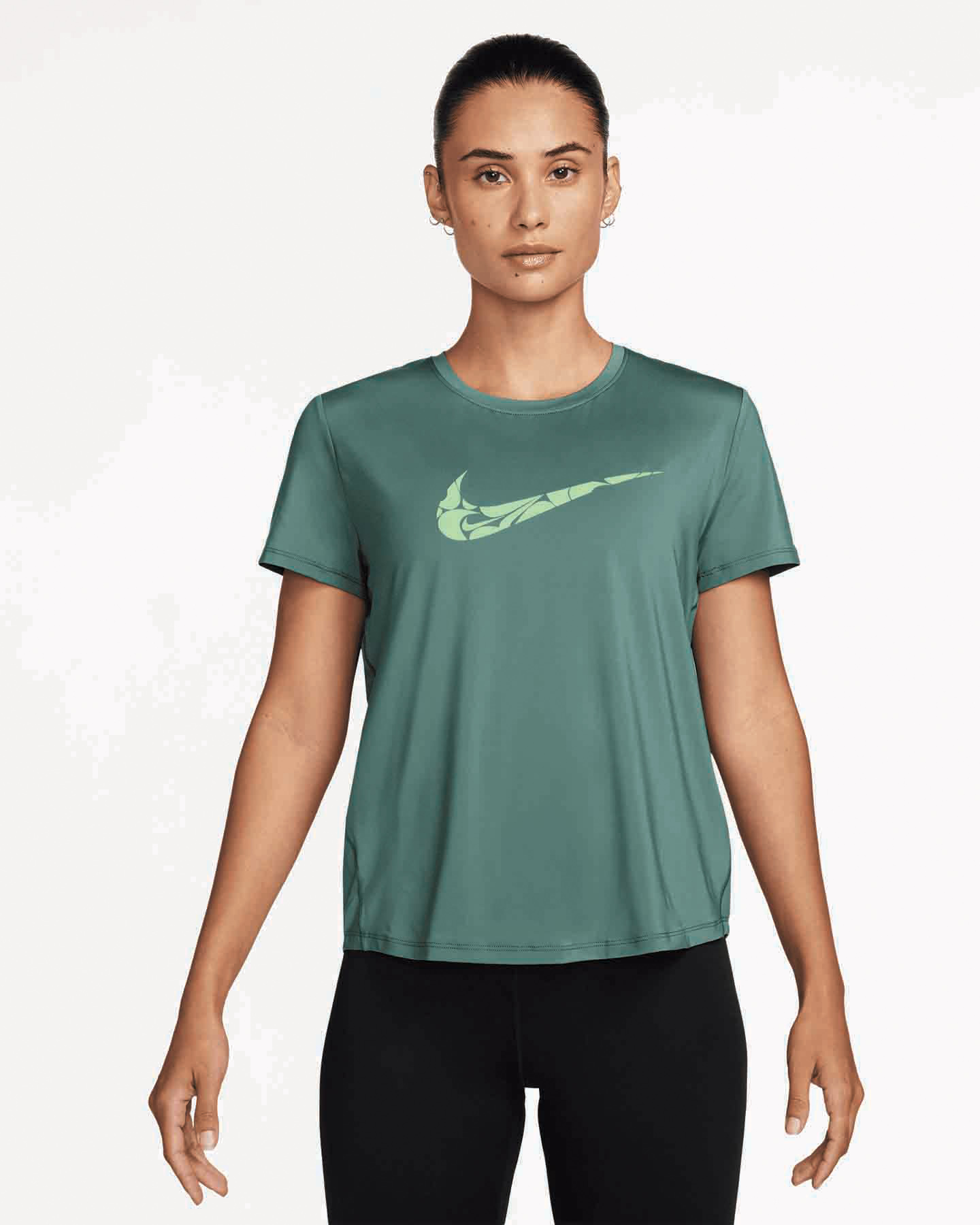 T-shirt running NIKE ONE SWOOSH DRI FIT W - 0 | Cisalfa Sport