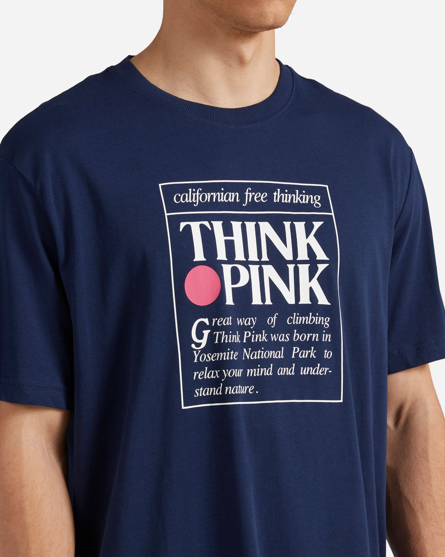 T-shirt THINK PINK BIG LOGO M - 4 | Cisalfa Sport