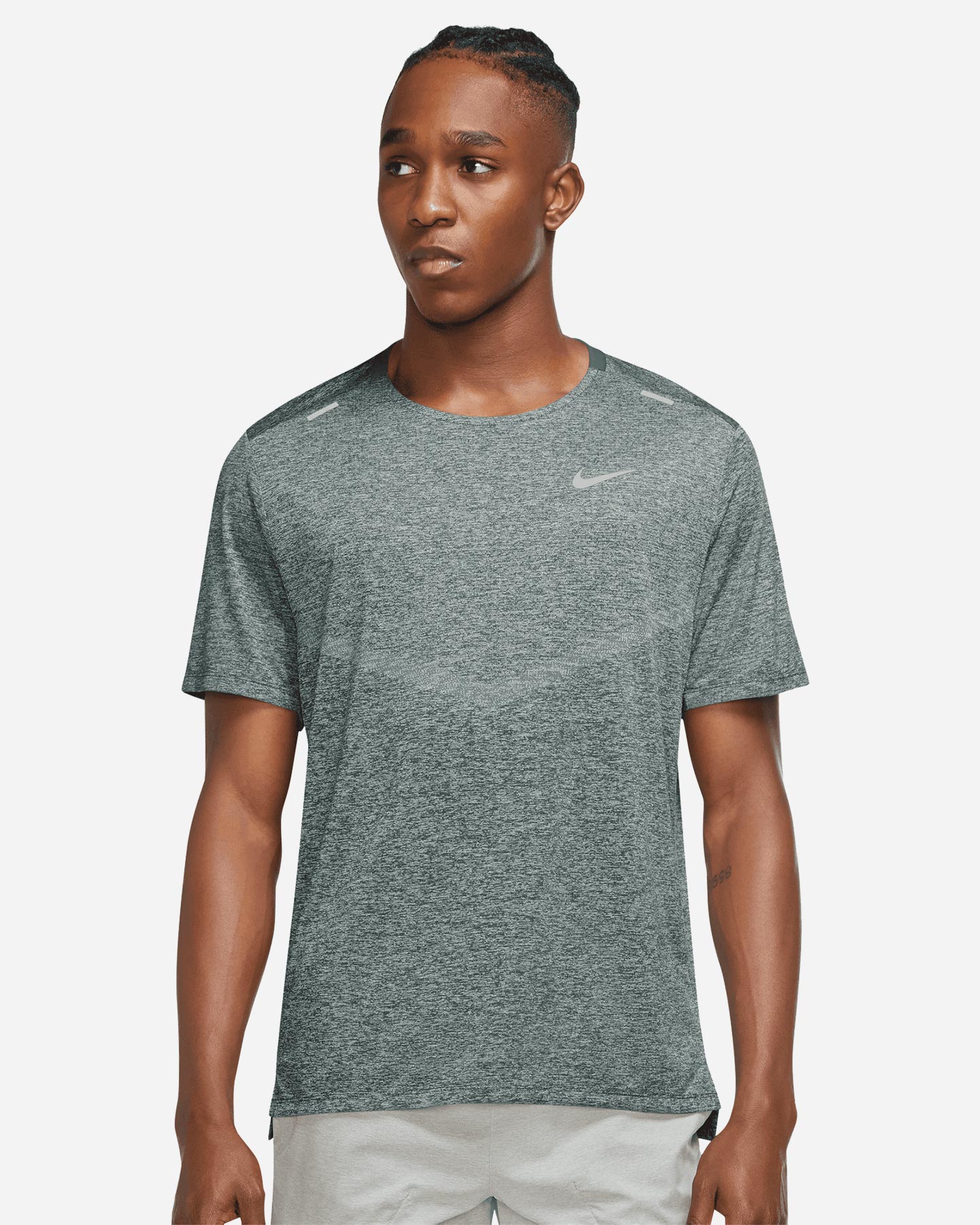 T-shirt running NIKE DRI FIT RISE 365 M - 0 | Cisalfa Sport