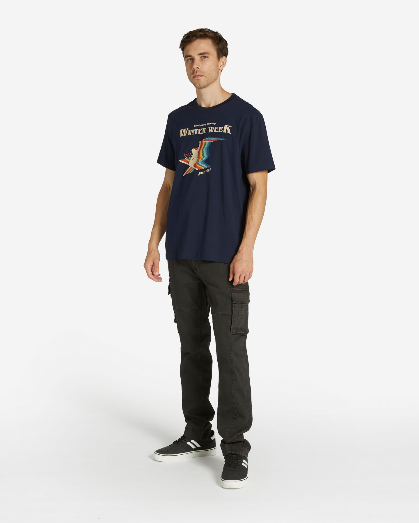 T-shirt BEST COMPANY WINTER WEEK M - Blu - 1 | Cisalfa Sport