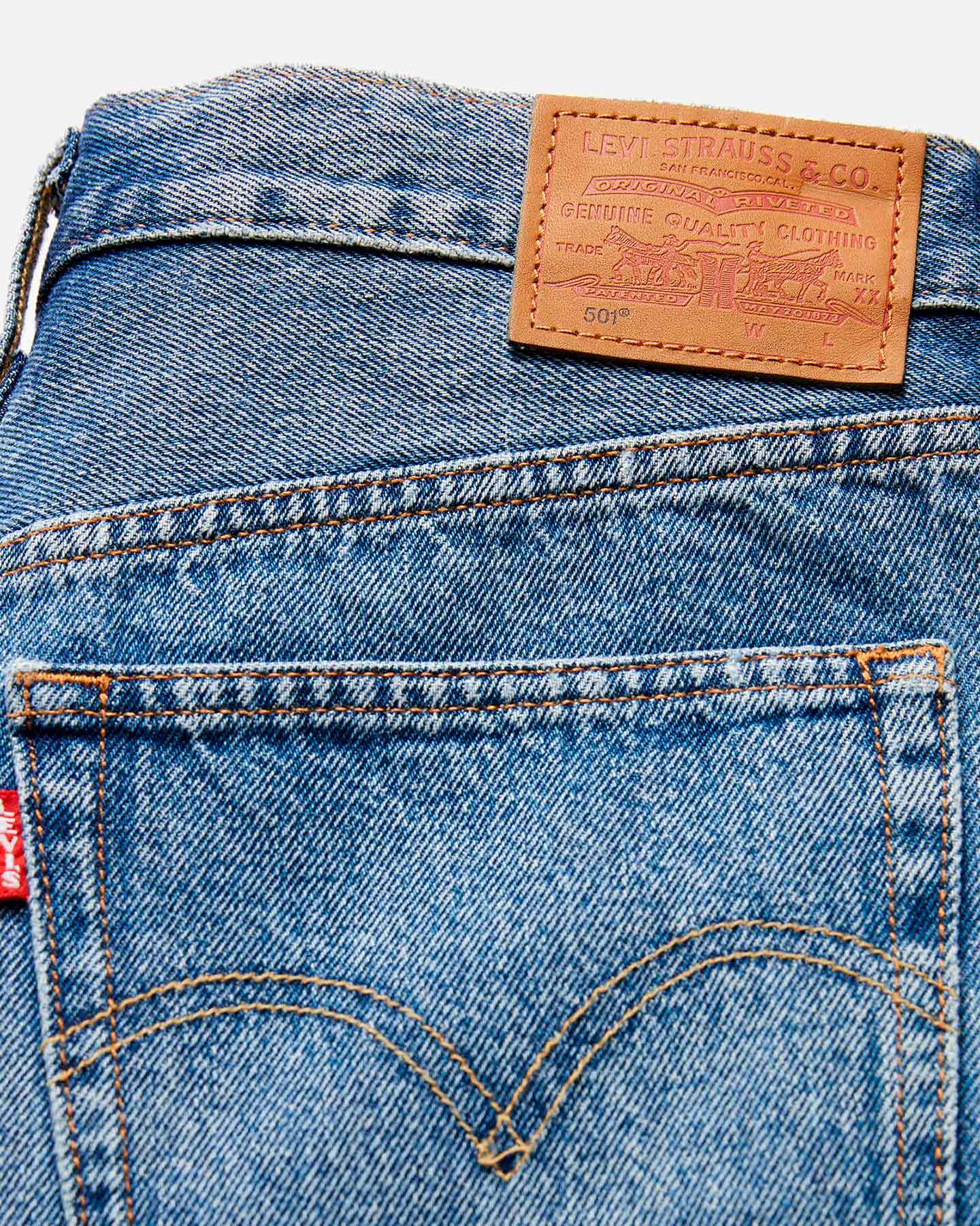Jeans LEVI'S 501 ROLLED W - Denim - 5 | Cisalfa Sport