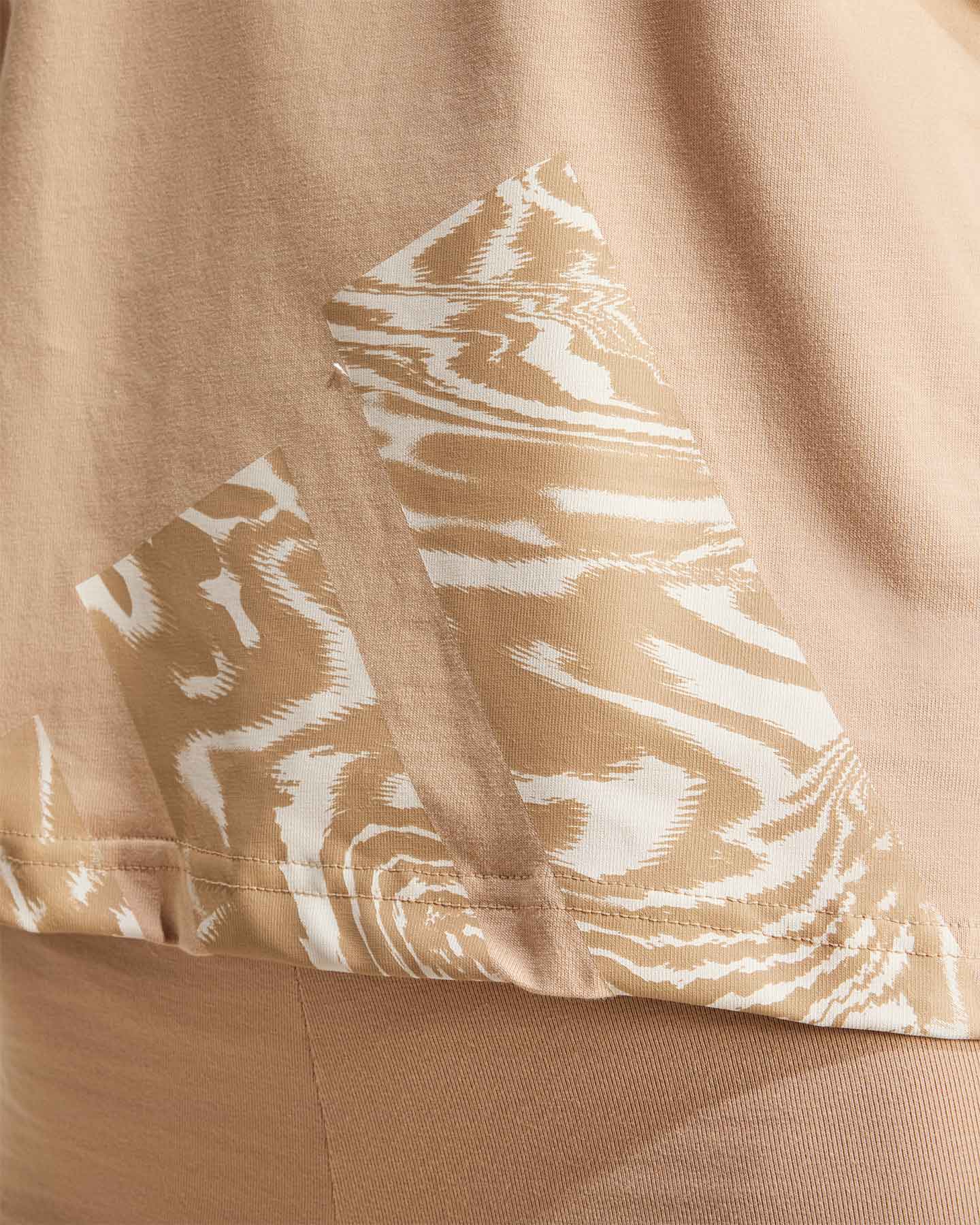 T-shirt ADIDAS LOGO MACU W - Beige - 4 | Cisalfa Sport