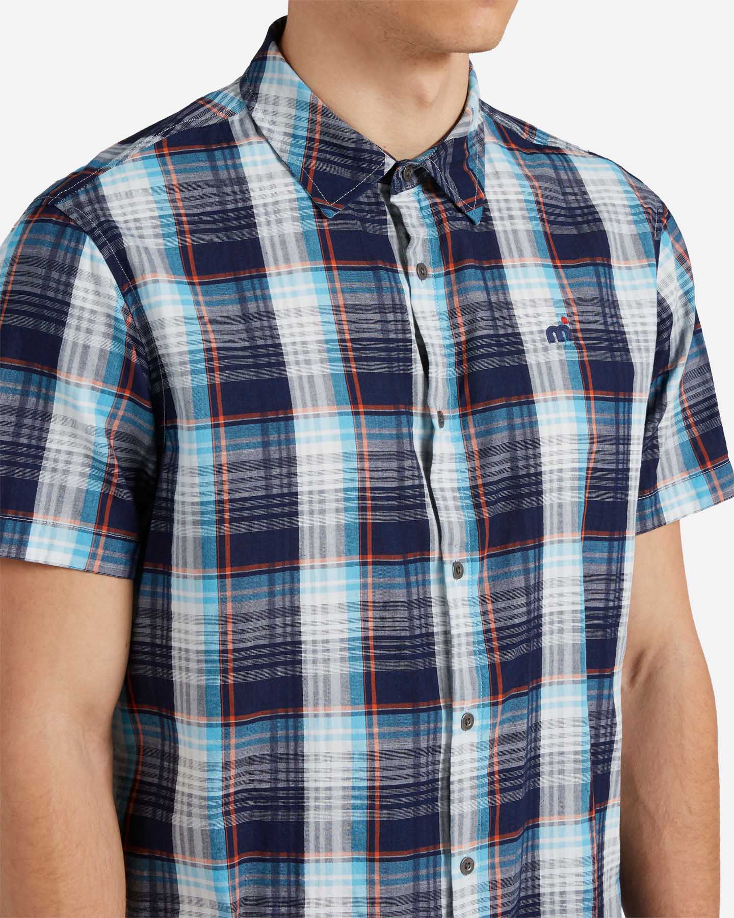 Camicia MISTRAL BLUE CHECK M - 4 | Cisalfa Sport