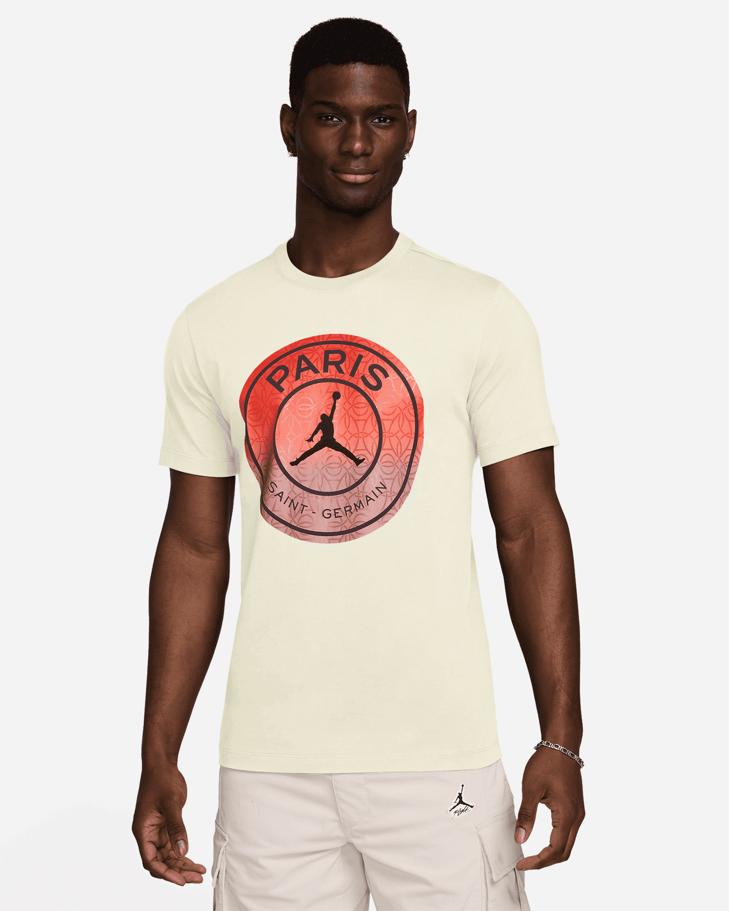 T-shirt NIKE JORDAN PSG BIG LOGO M - Beige - 0 | Cisalfa Sport