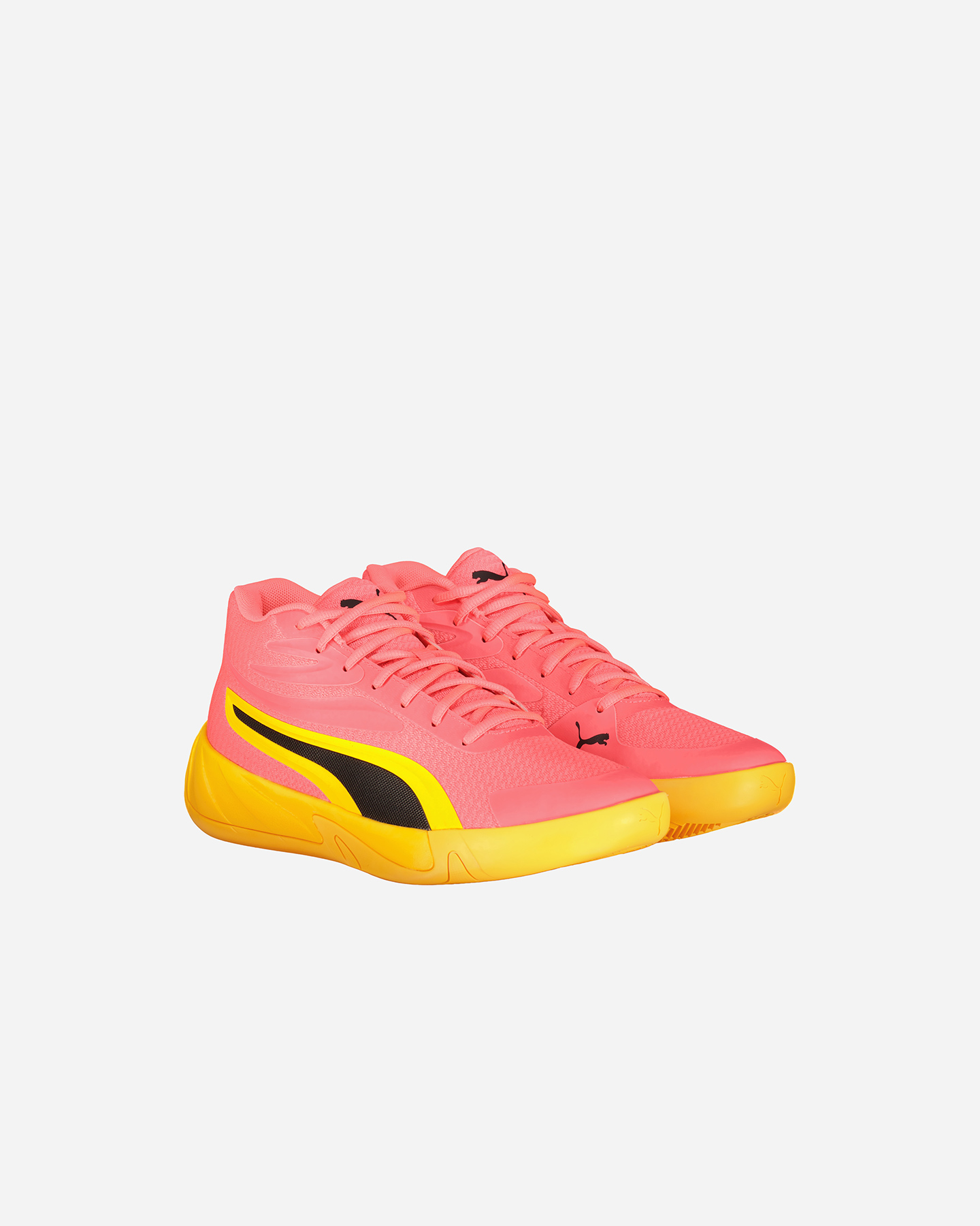 Scarpe basket PUMA COURT PRO GS JR - Arancione - 1 | Cisalfa Sport