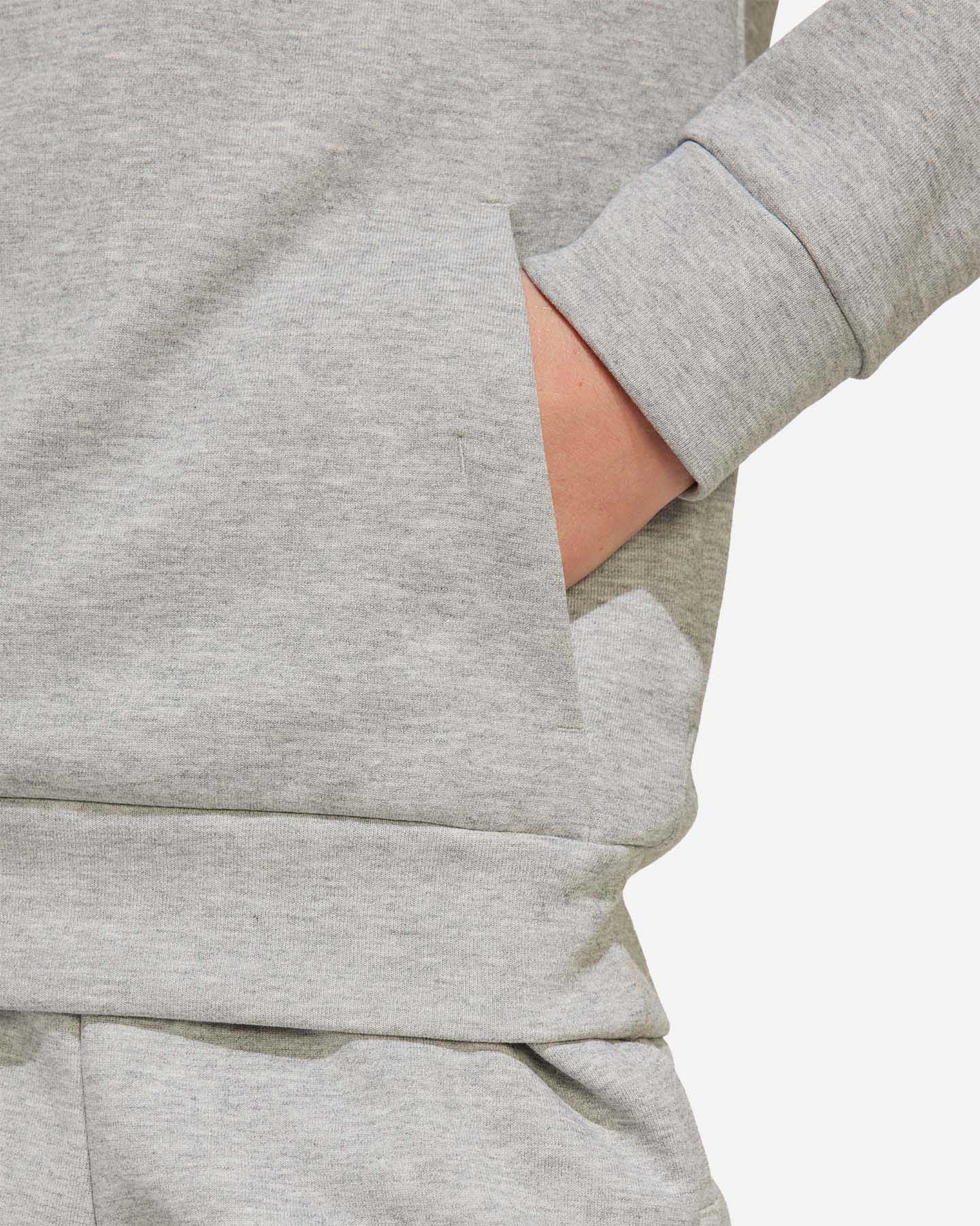 Felpa ADIDAS BIG LOGO JR - Grigio - 4 | Cisalfa Sport