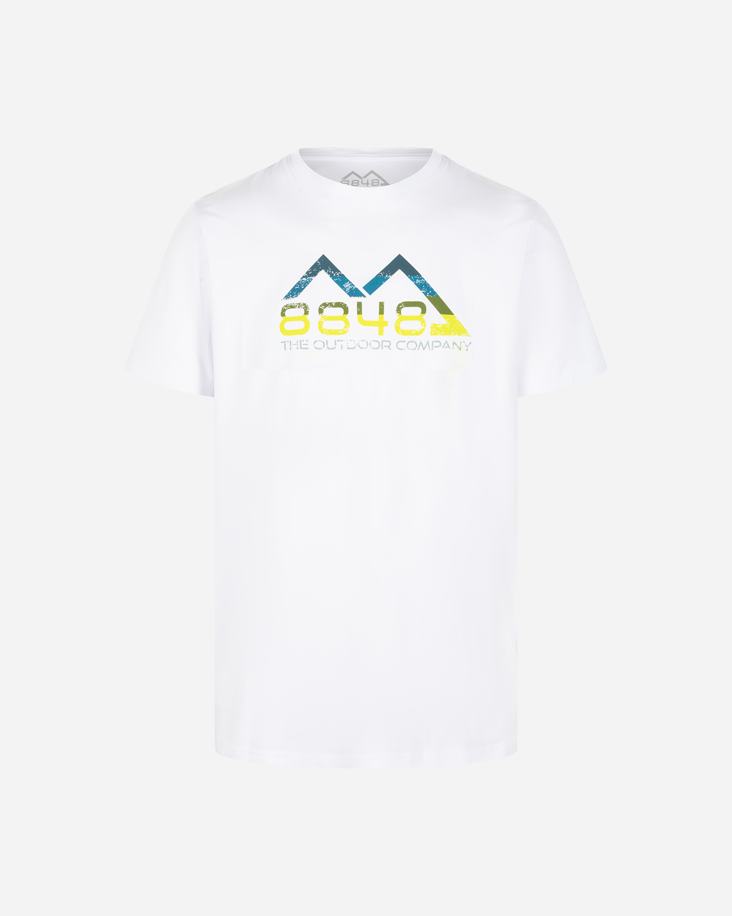 T-shirt 8848 MOUNTAIN ESSENTIAL M - Bianco - 5 | Cisalfa Sport