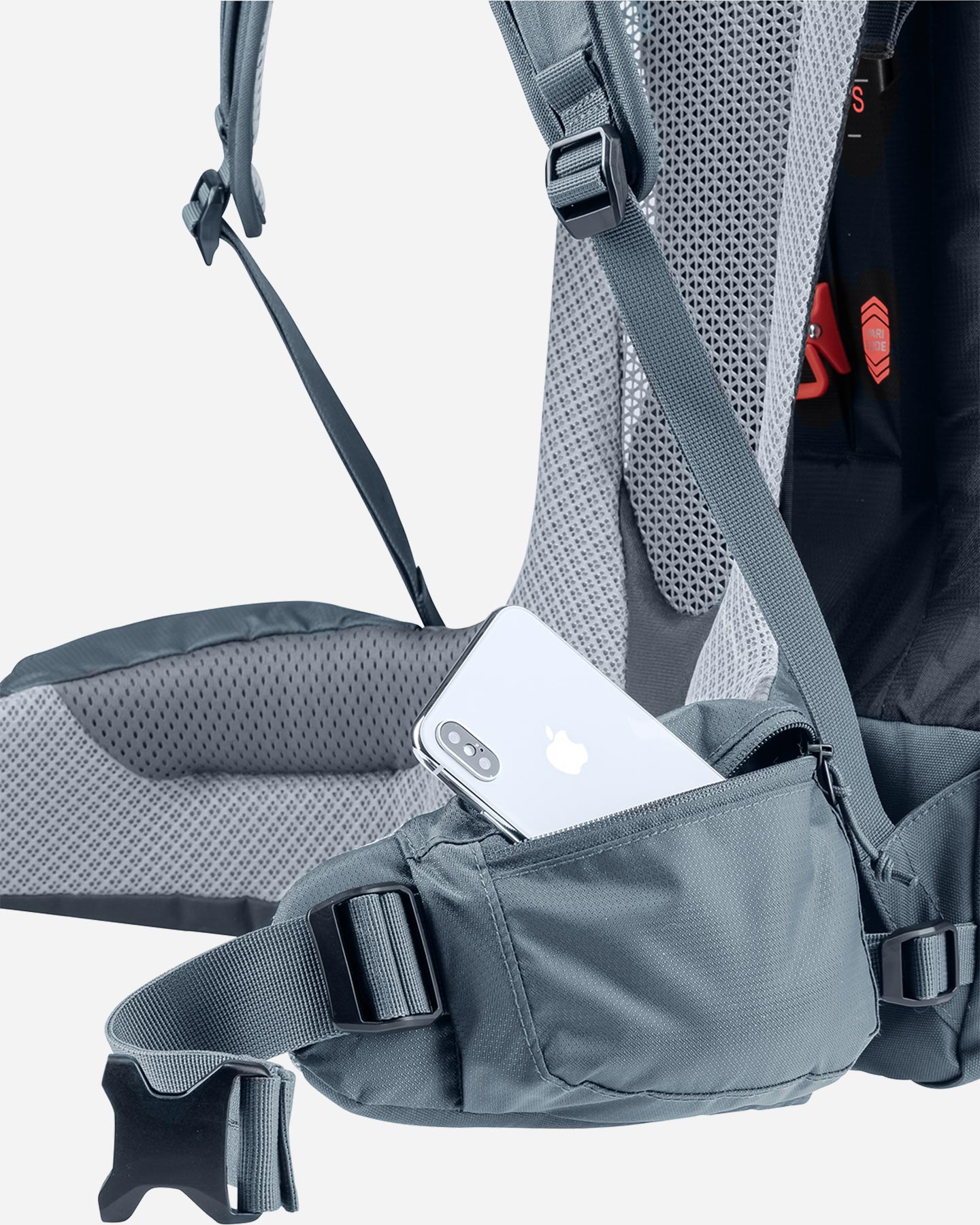 Zaino trekking DEUTER FUTURA AIR TREK 50+10 - Nero - 5 | Cisalfa Sport