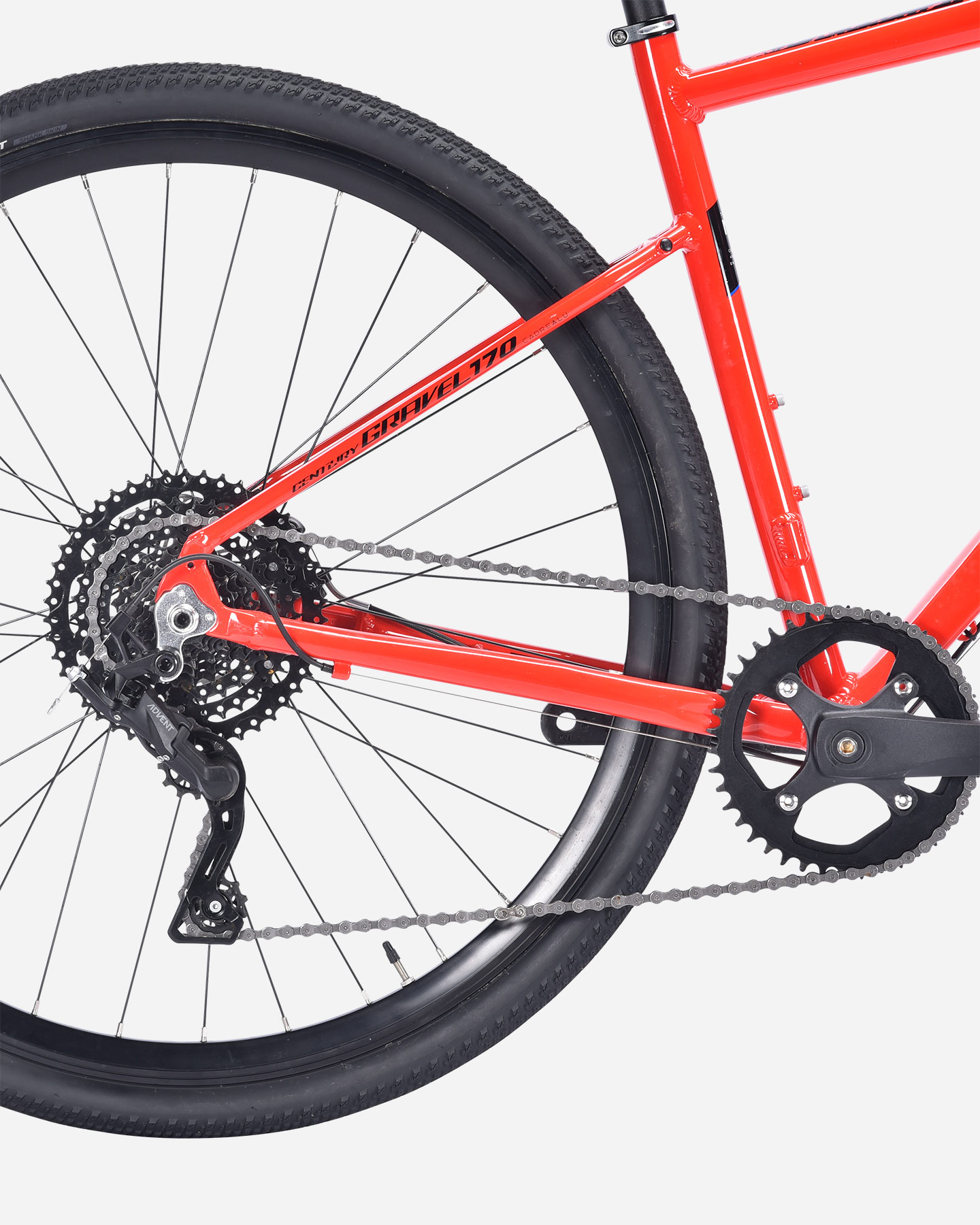 Mountain bike NAKAMURA CENTURY 170 GRAVEL - Rosso - 5 | Cisalfa Sport