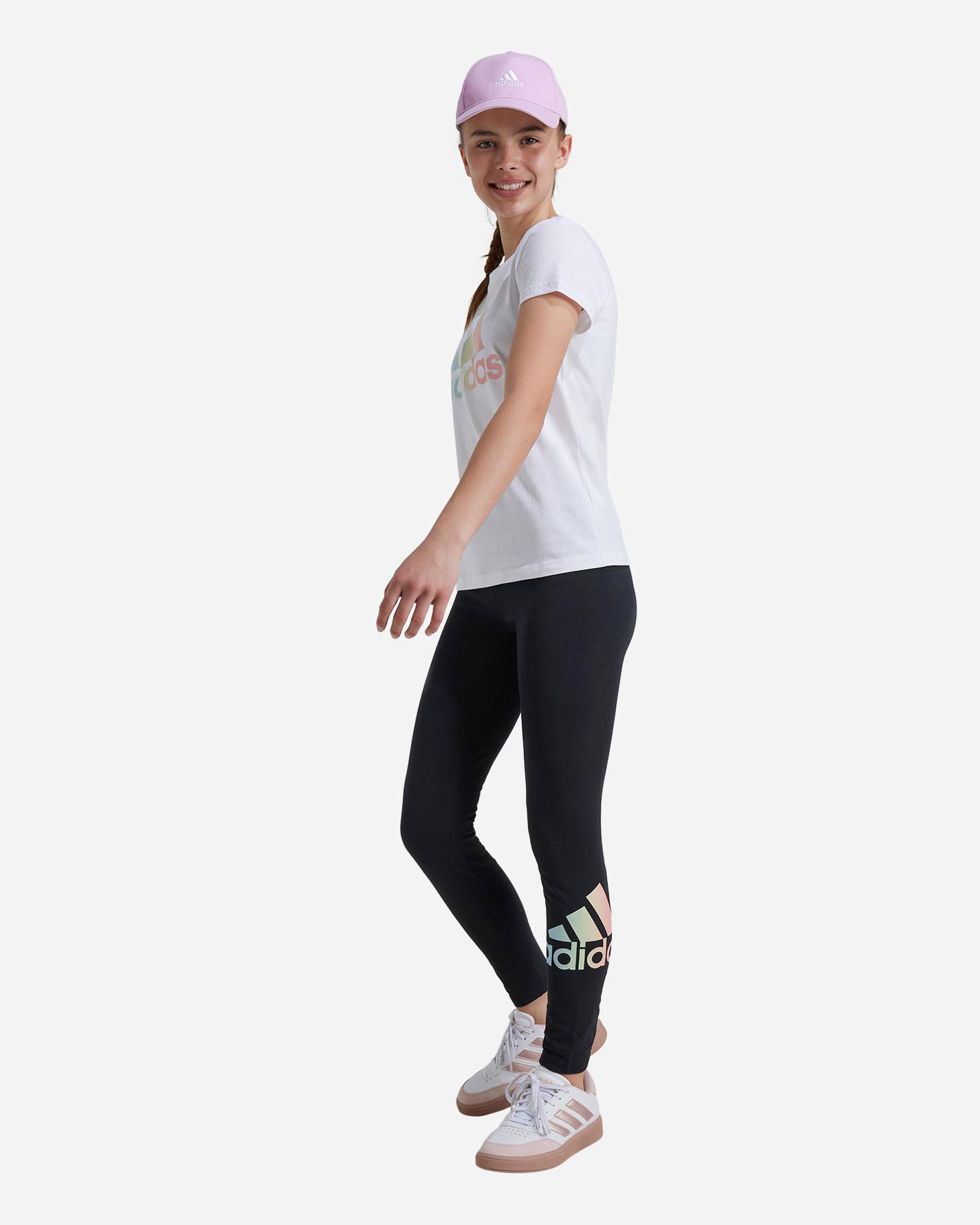 Leggings ADIDAS BIG LOGO RAINBOW JR - 2 | Cisalfa Sport