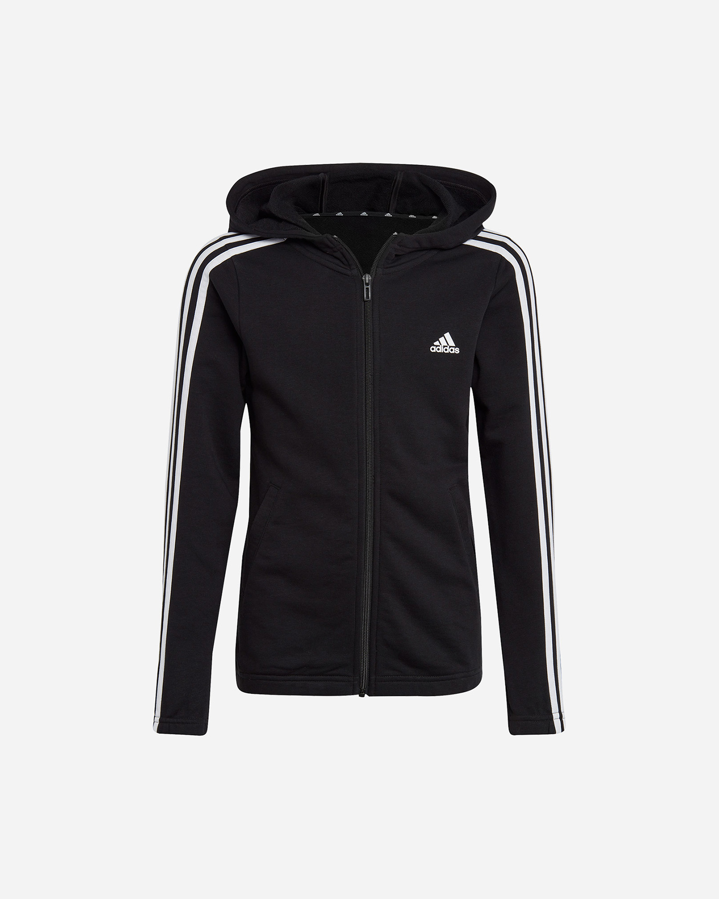 Felpa ADIDAS ESSENTIAL 3STRIPES JR - Rosa - 0 | Cisalfa Sport