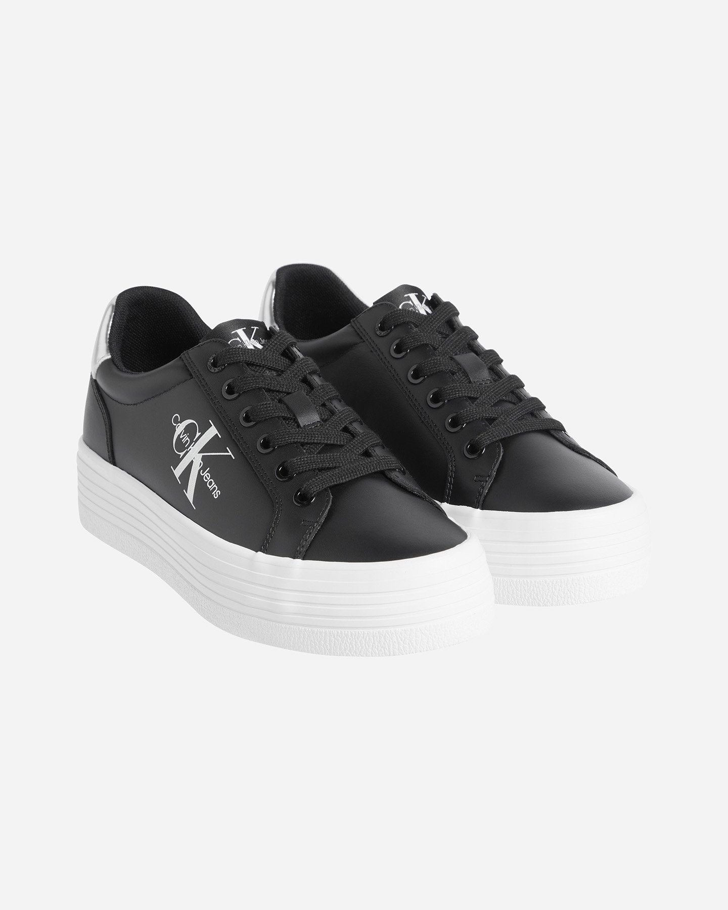 Scarpe sneakers CALVIN KLEIN JEANS SHIVARY PLAT LEATHER W - 1 | Cisalfa Sport