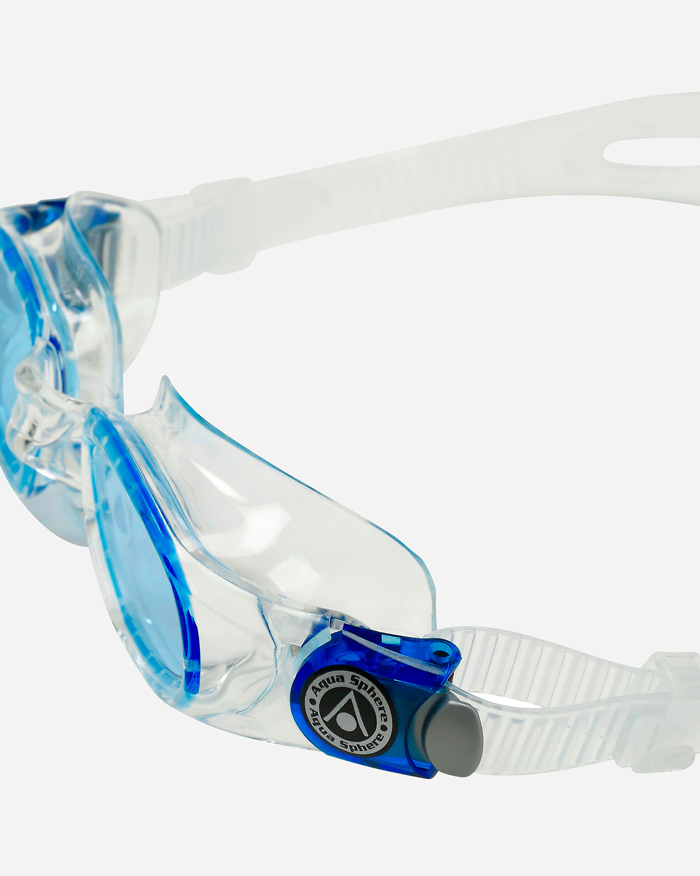 Occhialini piscina AQUA SPHERE MAKO 2 CLEAR LB - Bianco - 4 | Cisalfa Sport
