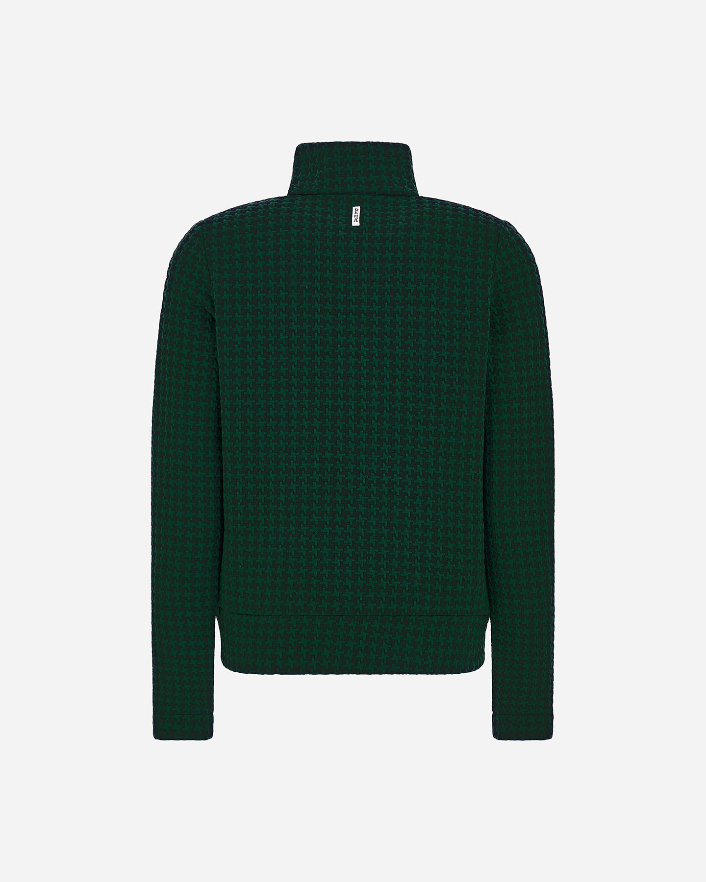Felpa DEHA BICOLOR PIED POULE W - Verde - 1 | Cisalfa Sport