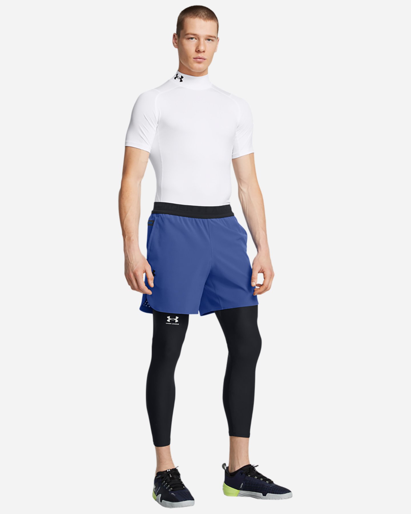 T-shirt training UNDER ARMOUR HEATGEAR COMPRESSION MOCK M - 5 | Cisalfa Sport