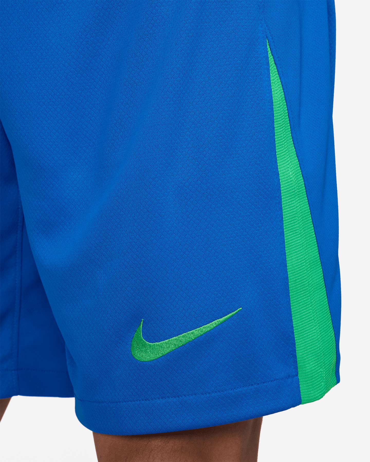 Pantaloncini calcio ufficiali NIKE DRI FIT BRASILE HOME 23-24 M - Blu - 5 | Cisalfa Sport