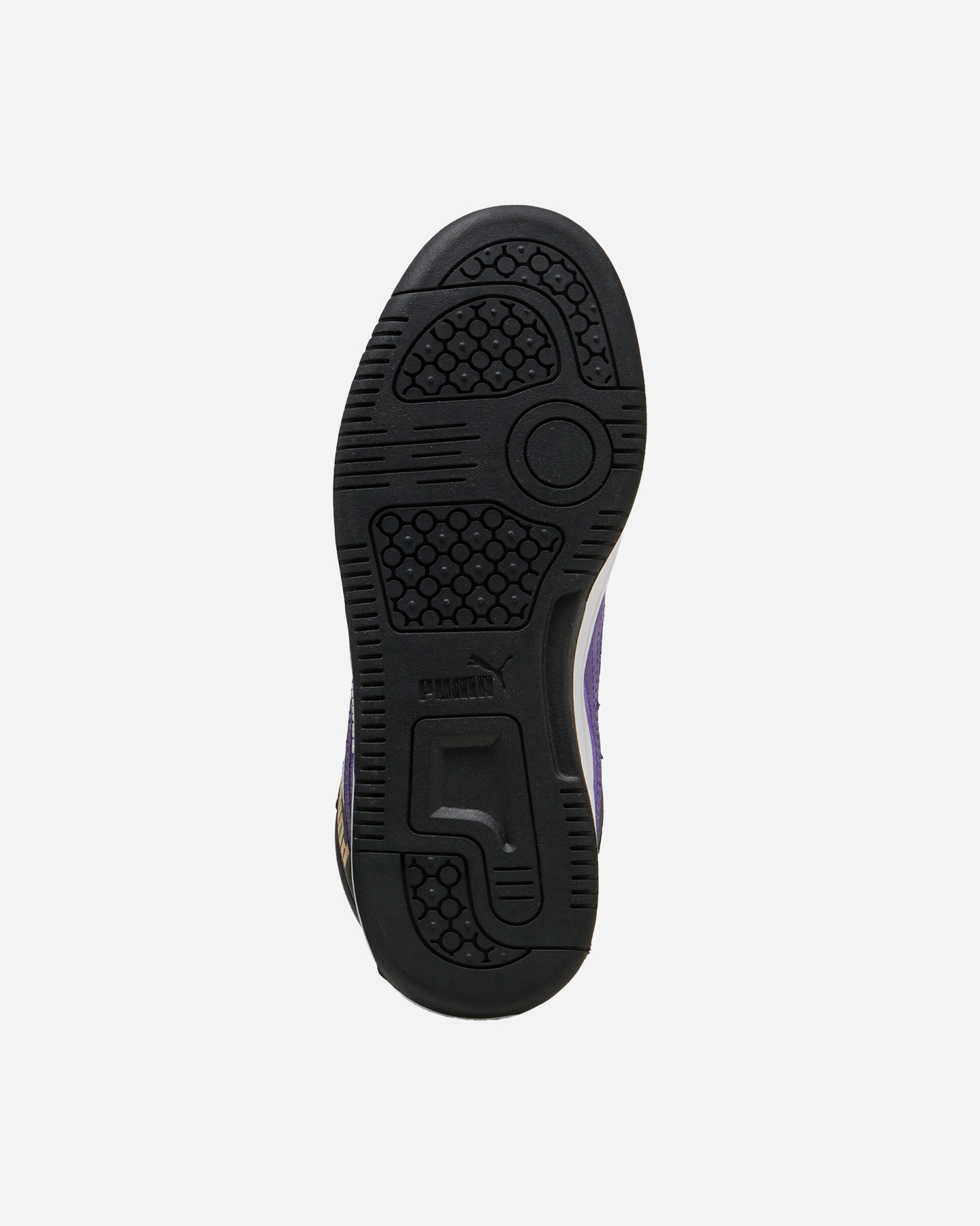 Scarpe sneakers PUMA REBOUND V6 MID GS JR - Viola - 2 | Cisalfa Sport