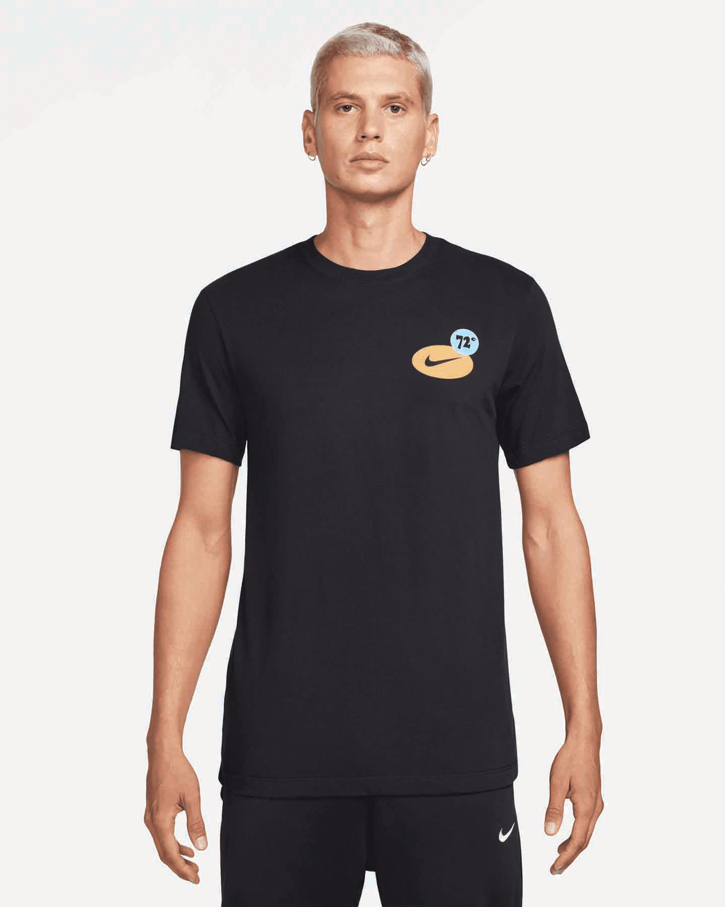 T-shirt training NIKE DRI FIT 3MO GFX M - Nero - 0 | Cisalfa Sport