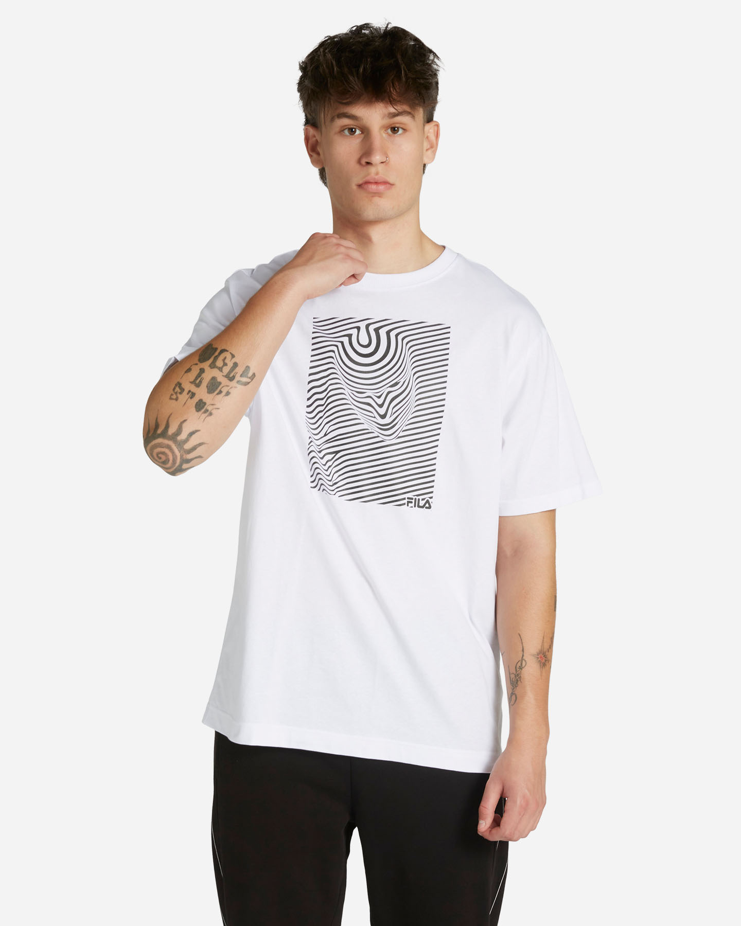 T-shirt FILA BORN TO ROCK COLLECTION M - Bianco - 0 | Cisalfa Sport
