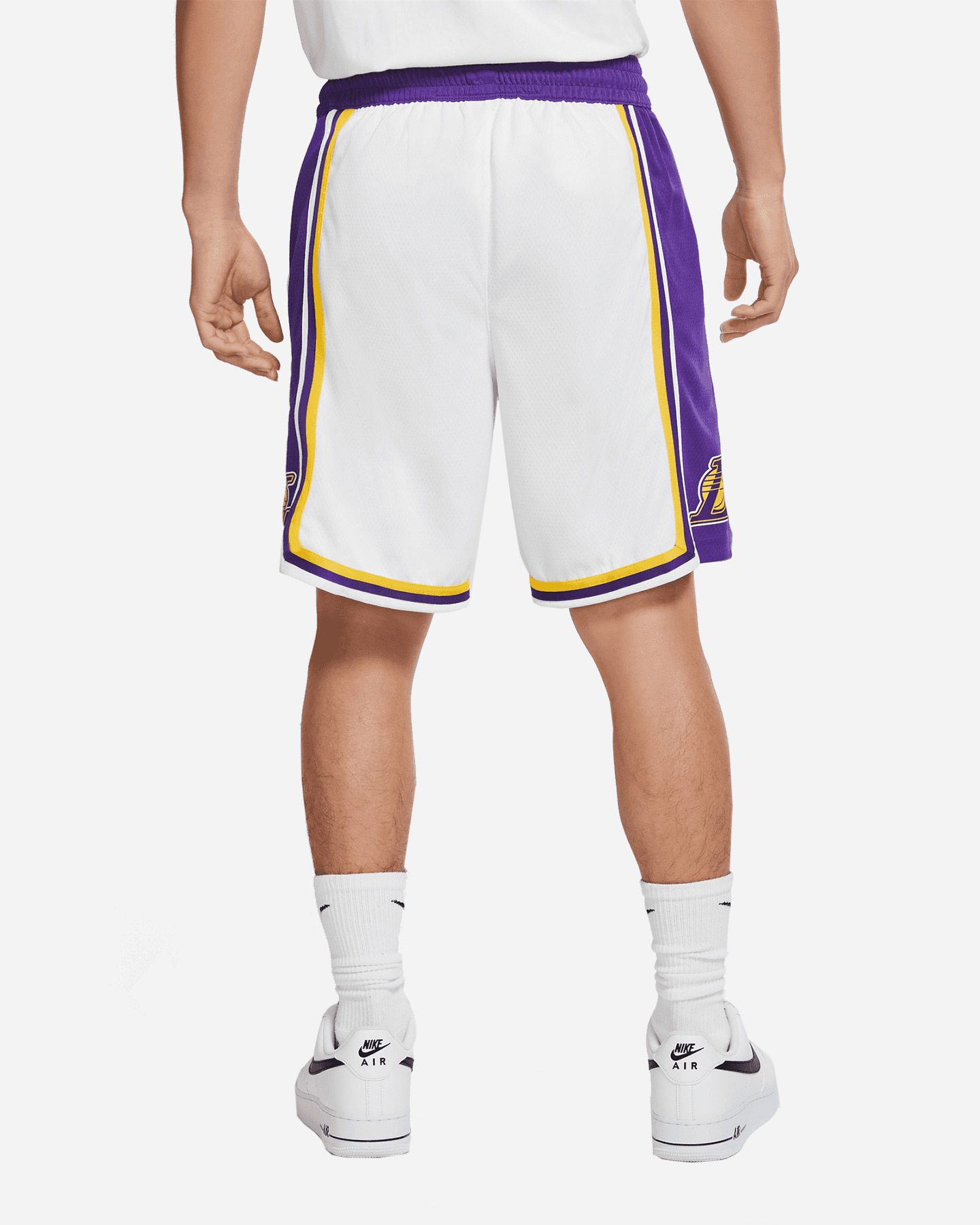 Pantaloncini basket NIKE LOS ANGELES LAKERS ASC M - Bianco - 1 | Cisalfa Sport