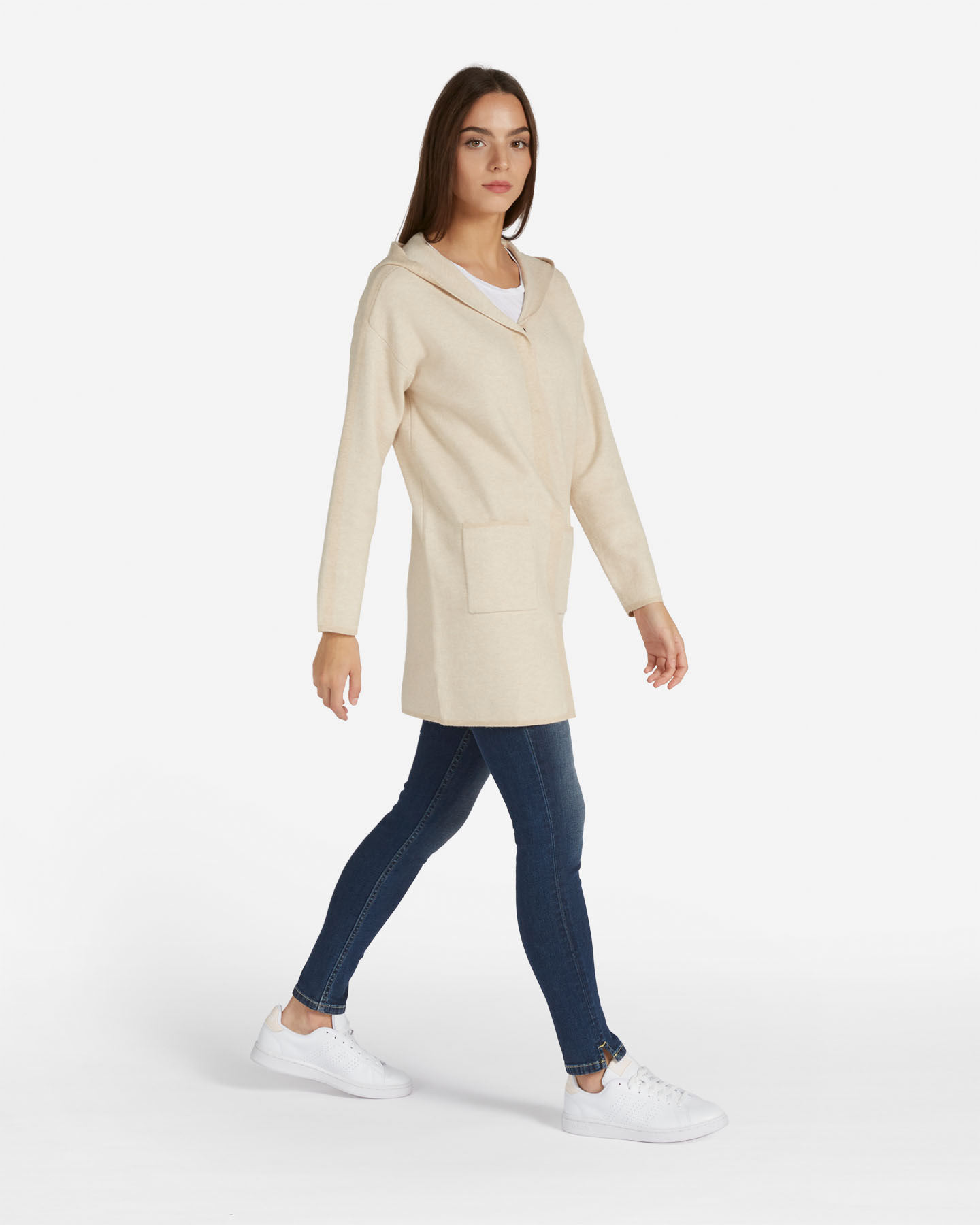 Cardigan DACK'S CASUAL CITY W - Bianco - 3 | Cisalfa Sport