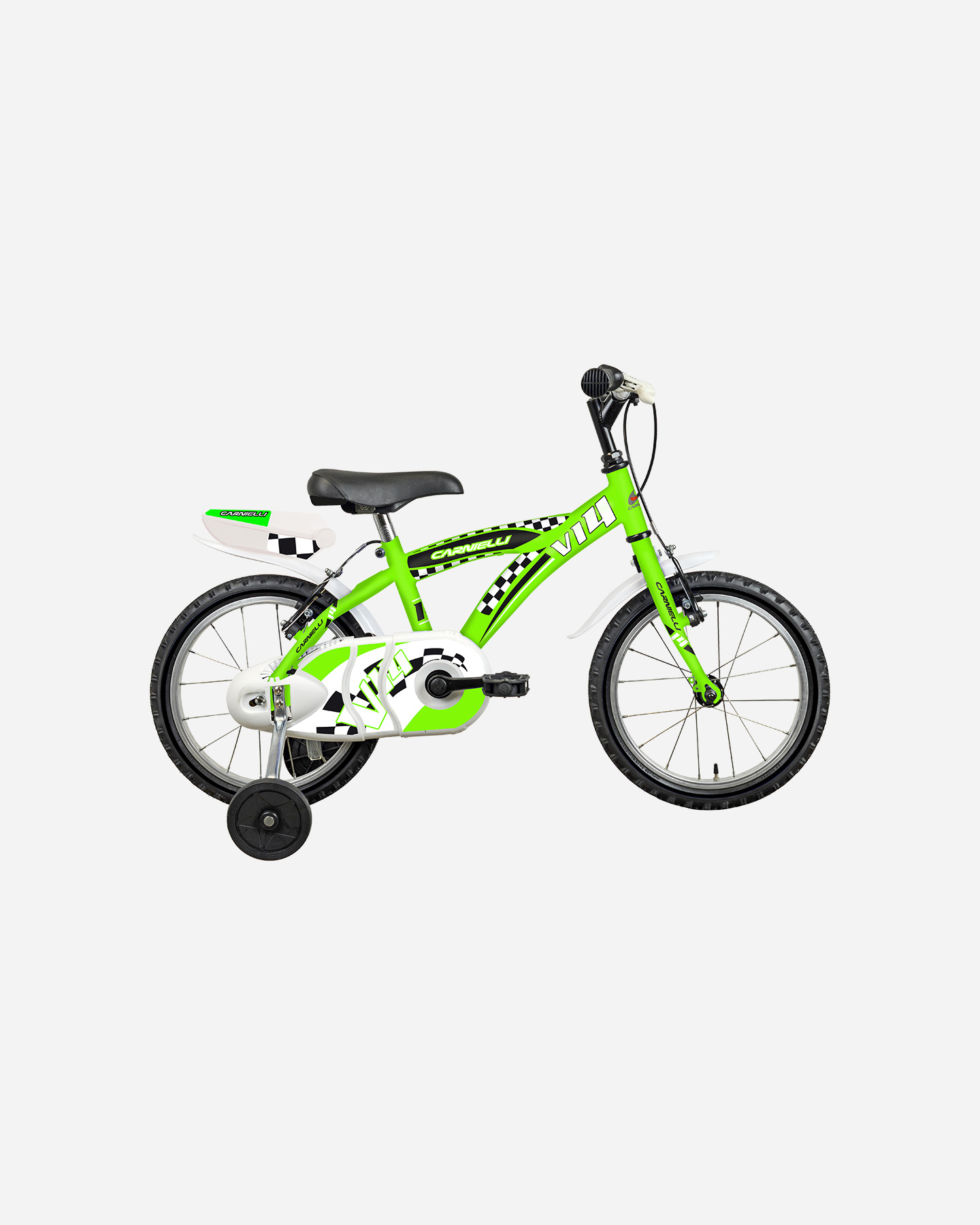 Bici junior CARNIELLI BIKE 14" JR - Verde - 0 | Cisalfa Sport
