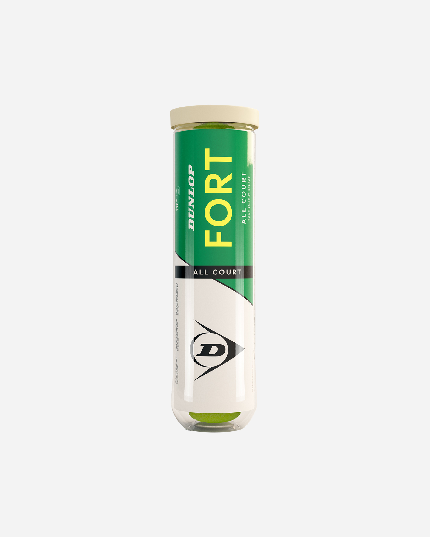 Palle tennis DUNLOP FORT ALL COURT - Giallo - 1 | Cisalfa Sport
