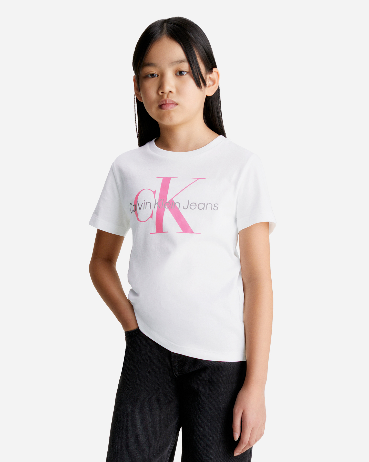 T-shirt CALVIN KLEIN JEANS MONOGRAM JR - 4 | Cisalfa Sport