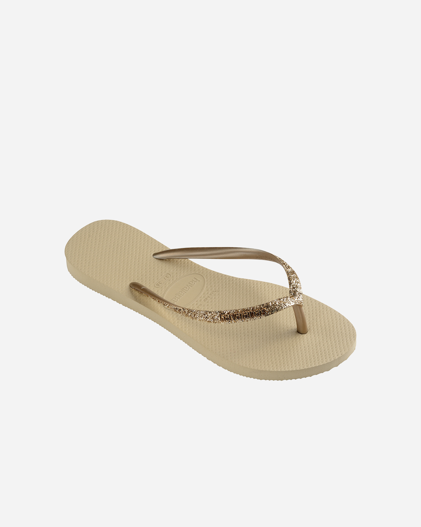 Infradito HAVAIANAS SLIM GLITTER II W - Beige - 2 | Cisalfa Sport