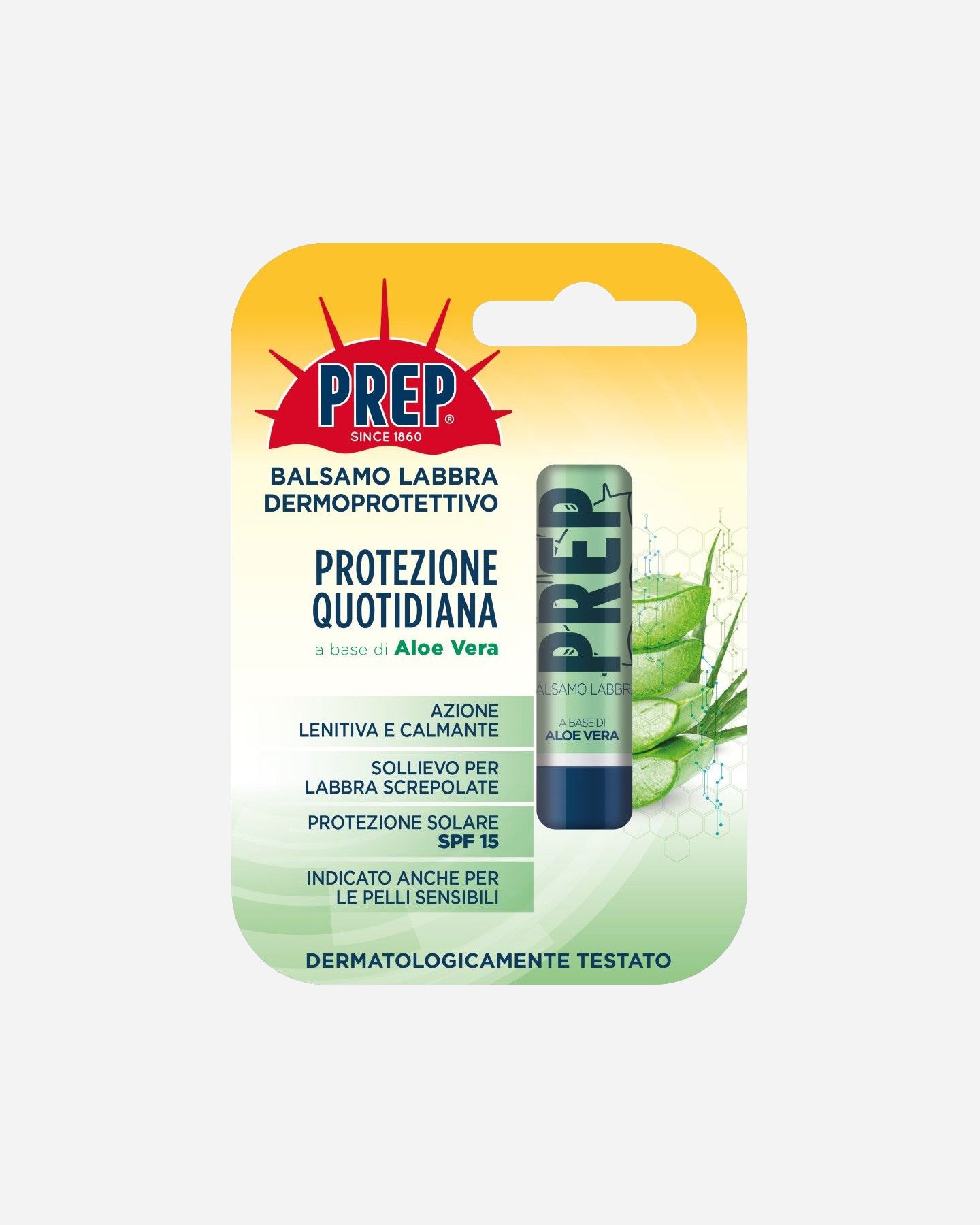 Sanificante PREP STICK BALSAMO LABBRA ALOE VERA  - 0 | Cisalfa Sport