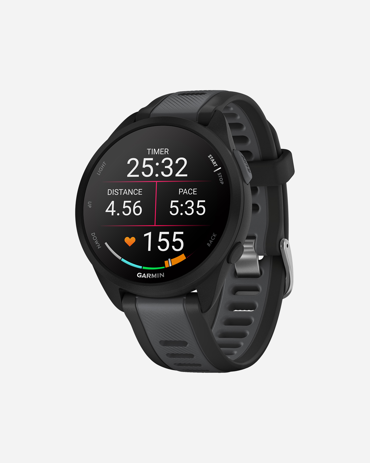 Orologio multifunzione GARMIN FORERUNNER 165 - Grigio - 2 | Cisalfa Sport