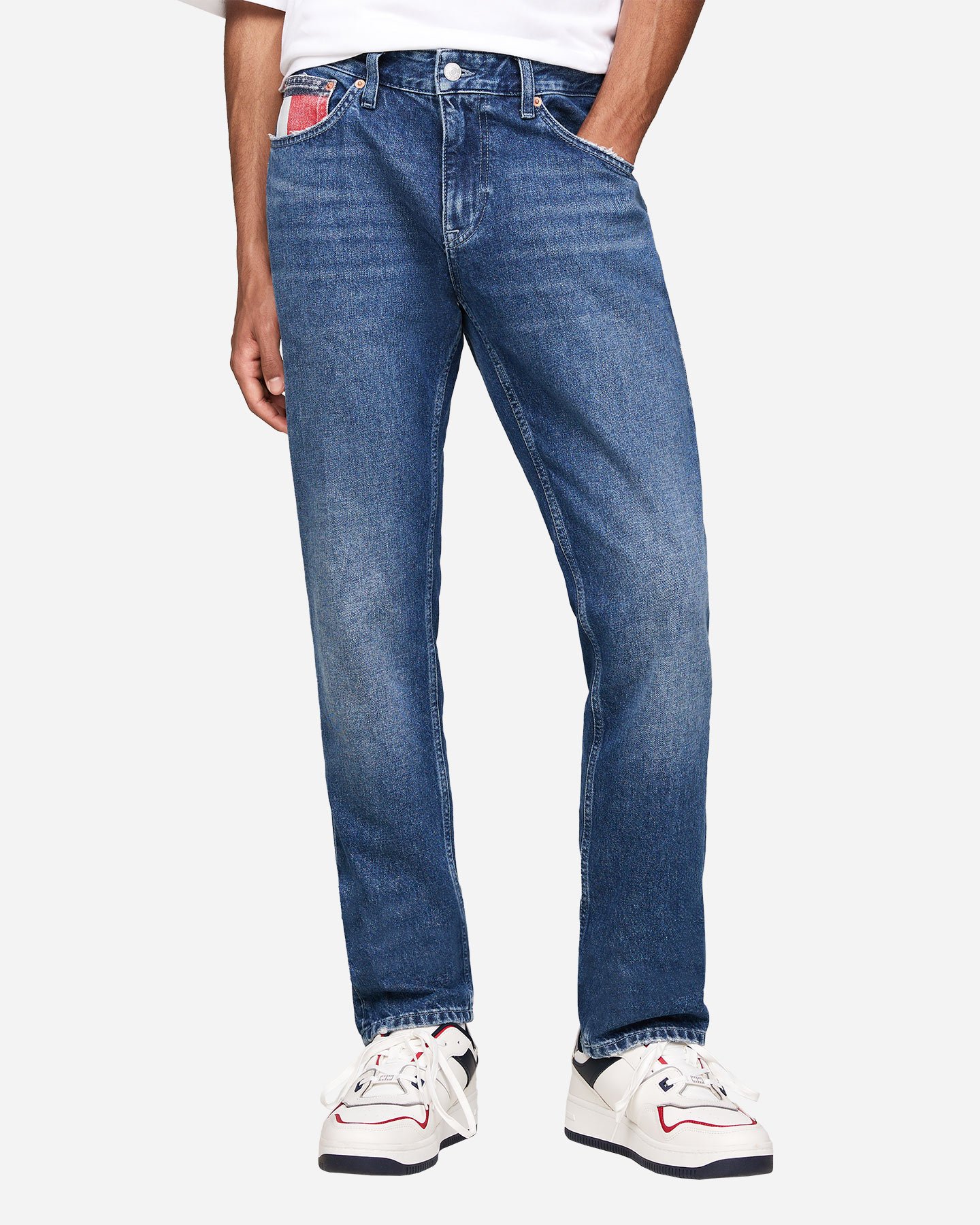 Jeans TOMMY HILFIGER SCANTON SLIM TS FLAG MEDIO M - 1 | Cisalfa Sport