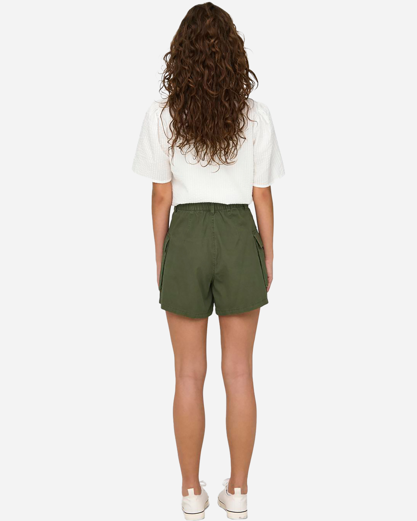 Bermuda ONLY STINE CARGO W - Verde - 5 | Cisalfa Sport