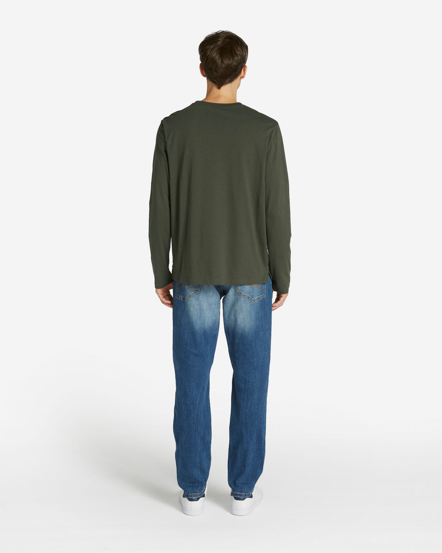 T-shirt COTTON BELT ESSENTIAL M - Verde - 2 | Cisalfa Sport