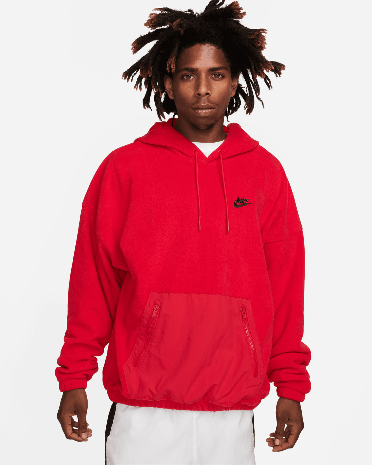 Felpa NIKE CLUB FLEECE M - Rosso - 0 | Cisalfa Sport