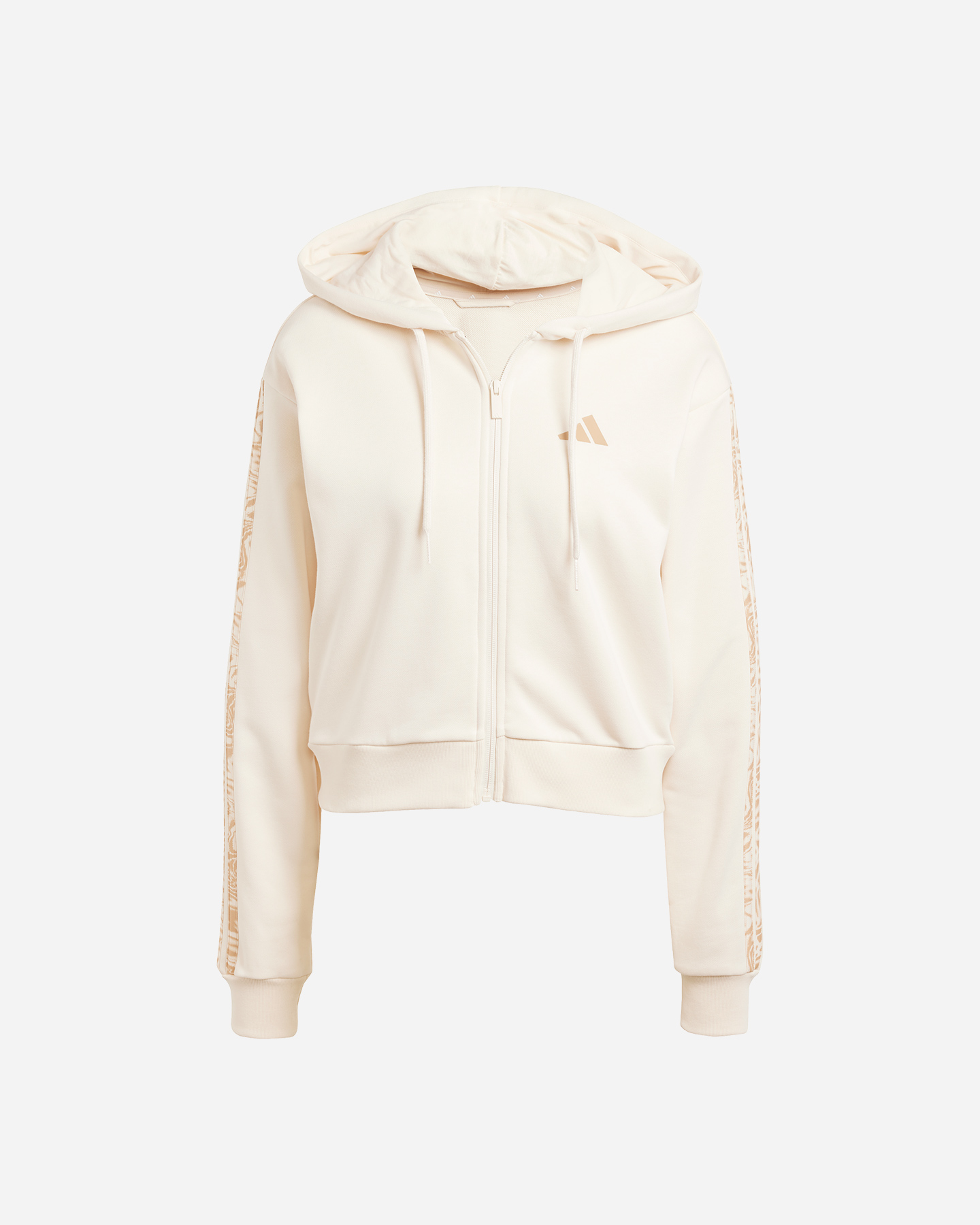 Felpa ADIDAS 3STRIPES W - Beige - 0 | Cisalfa Sport