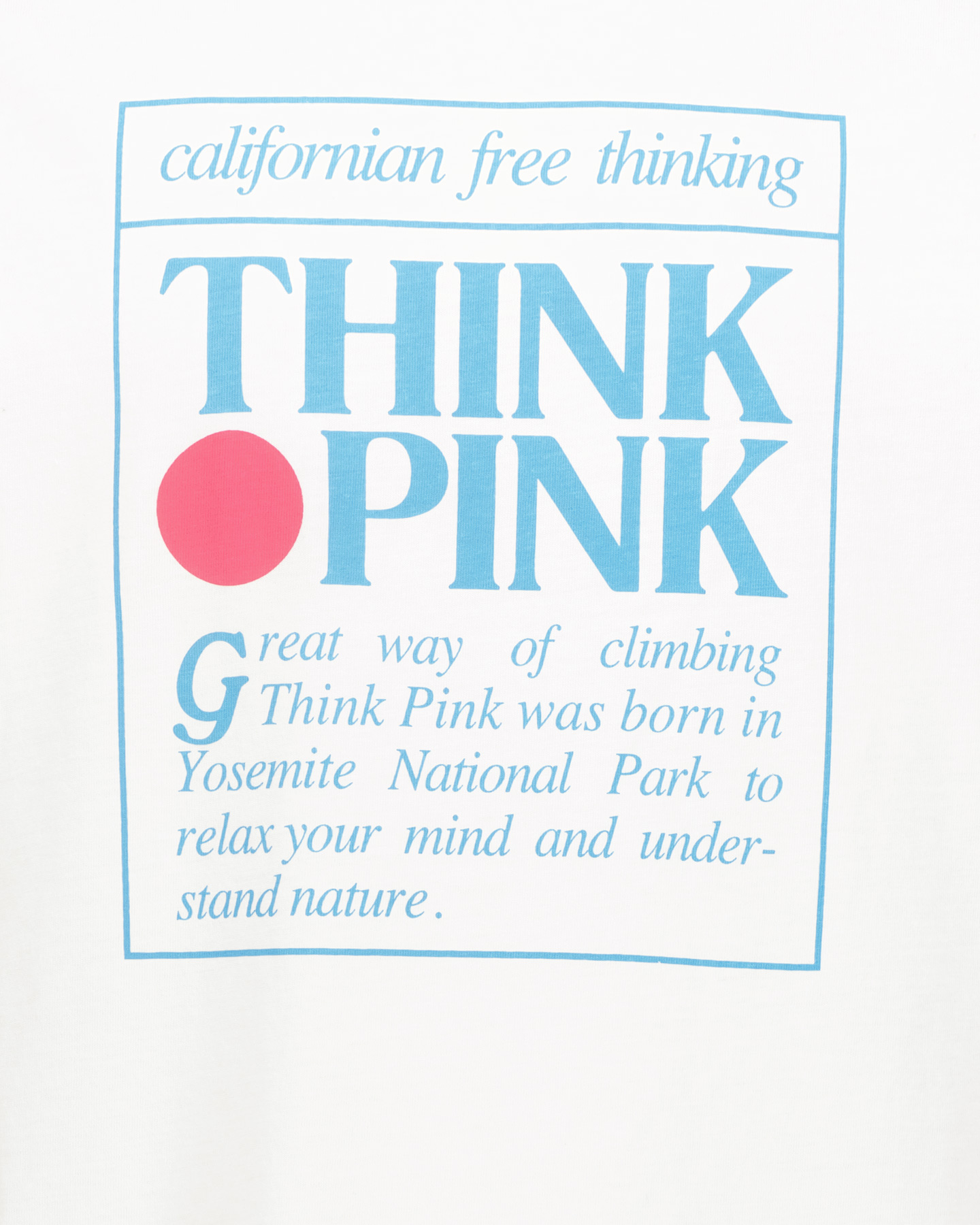 T-shirt THINK PINK BIG LOGO M - Bianco - 2 | Cisalfa Sport