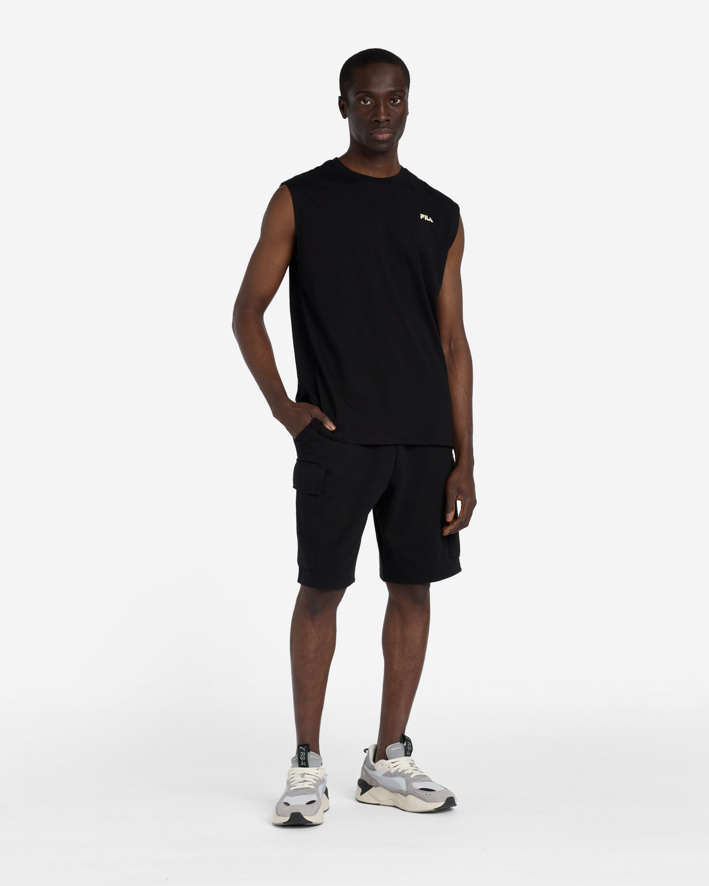 Canotta FILA ATHLEISURE DYNAMISM M - Nero - 2 | Cisalfa Sport