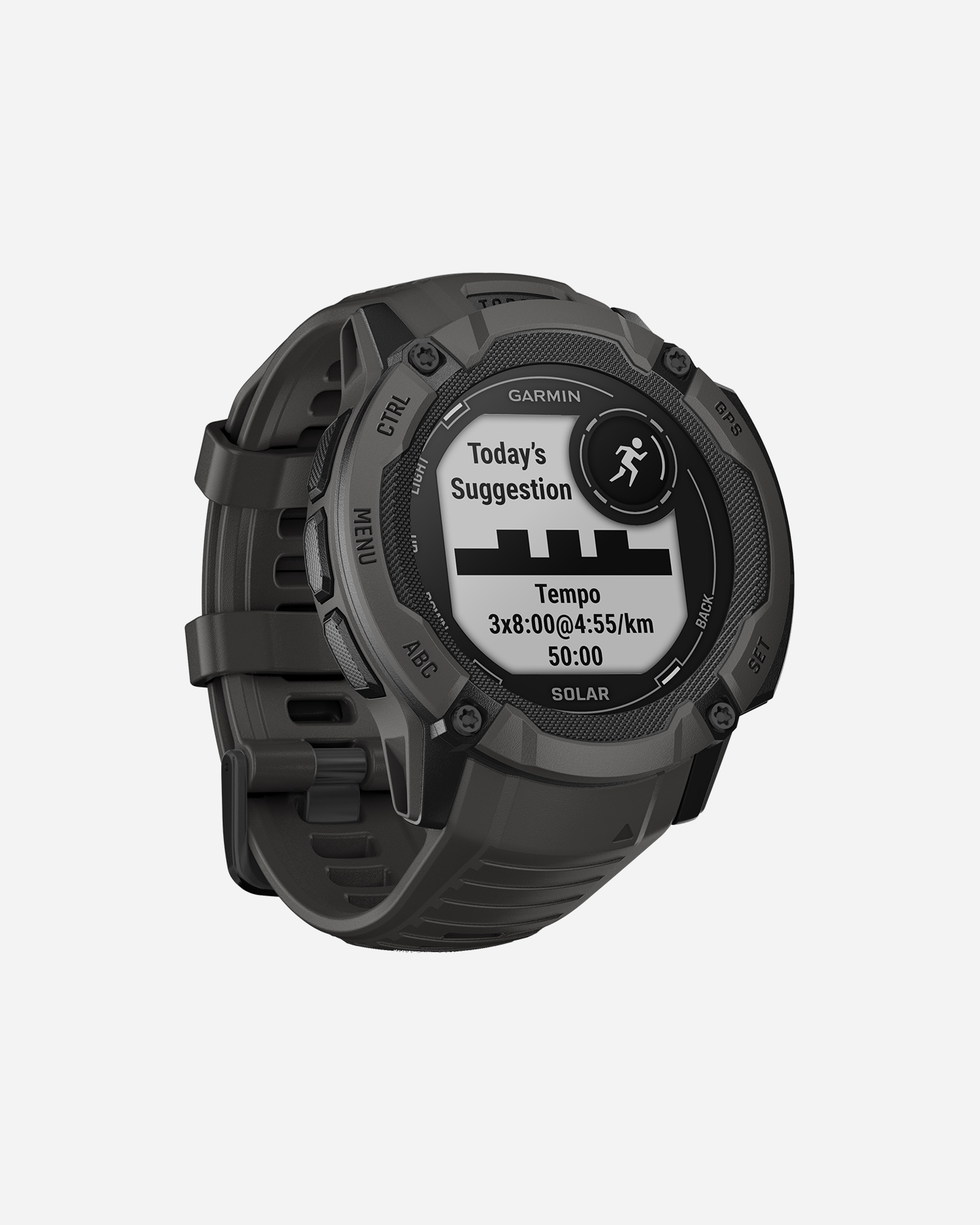 Orologio multifunzione GARMIN INSTINCT 2X SOLAR - Nero - 3 | Cisalfa Sport