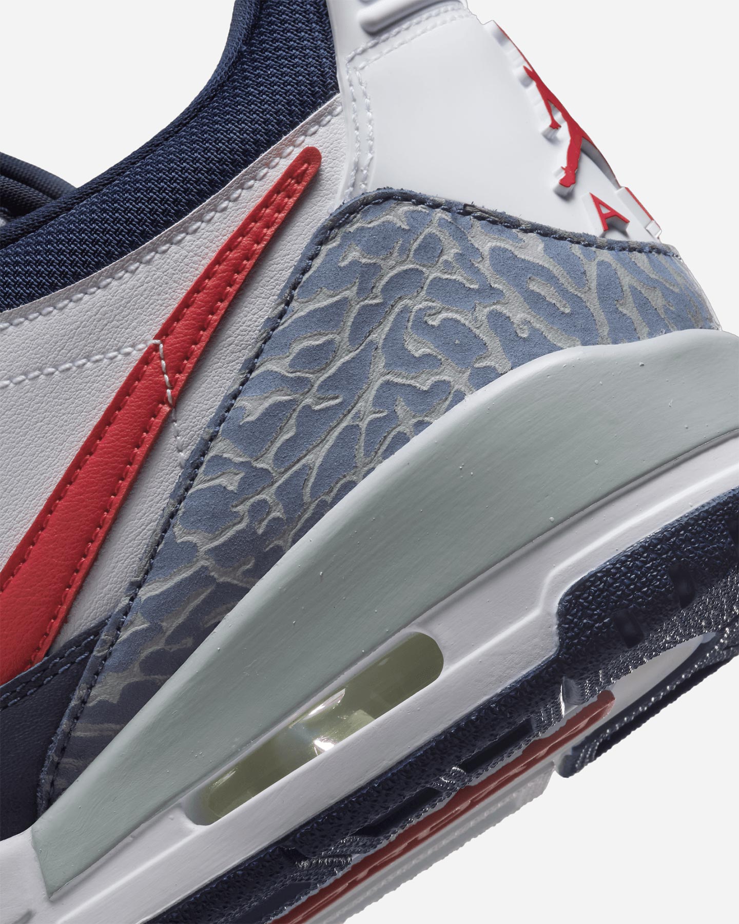 Scarpe sneakers NIKE AIR JORDAN LEGACY 312 LOW M - Bianco - 5 | Cisalfa Sport