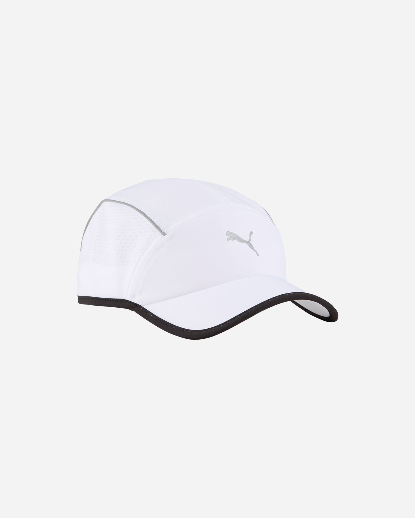 Cappellino running PUMA RUNNER SHORT VISOR 5 - Bianco - 0 | Cisalfa Sport