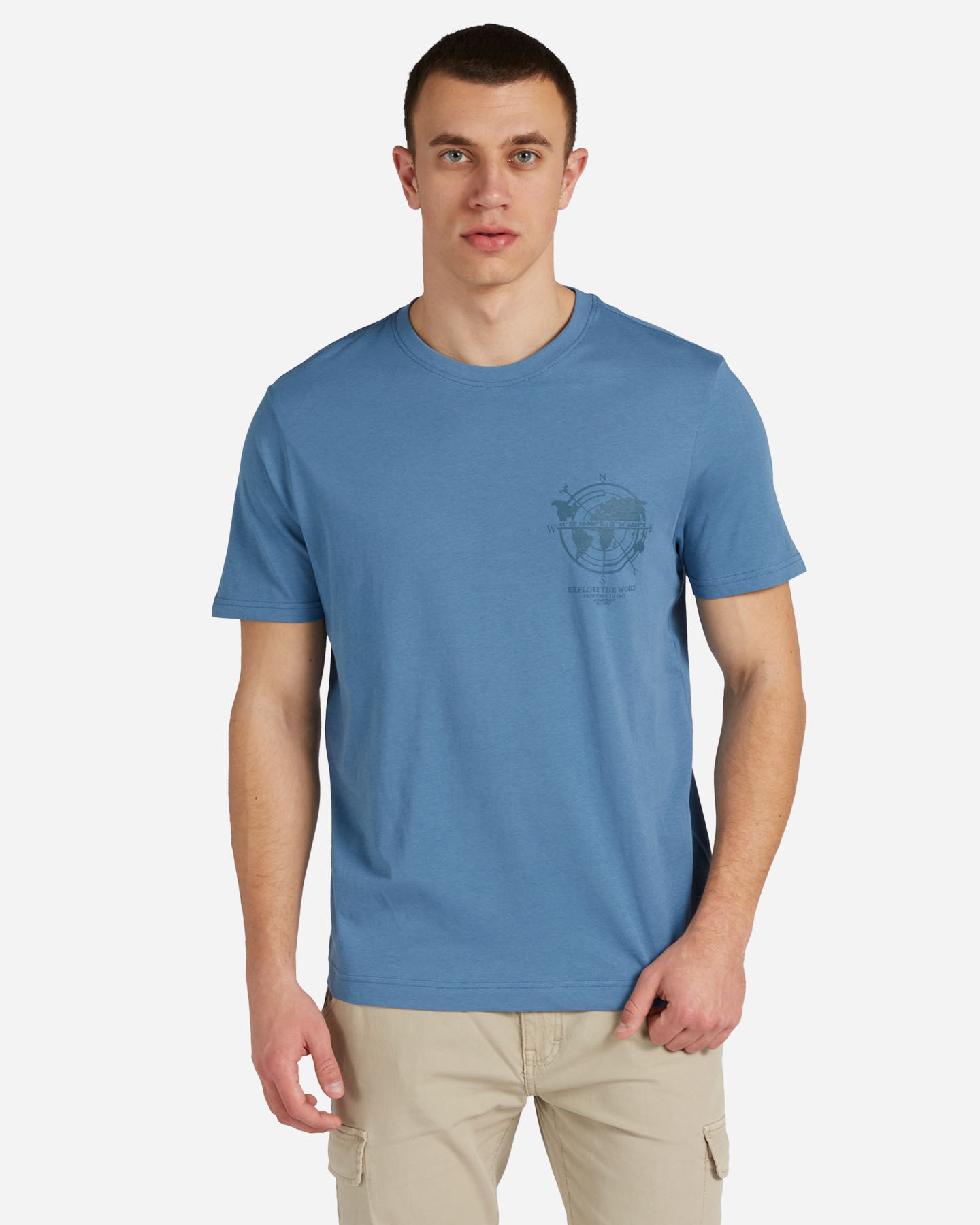 T-shirt DACK'S ESSENTIAL M - Azzurro - 0 | Cisalfa Sport
