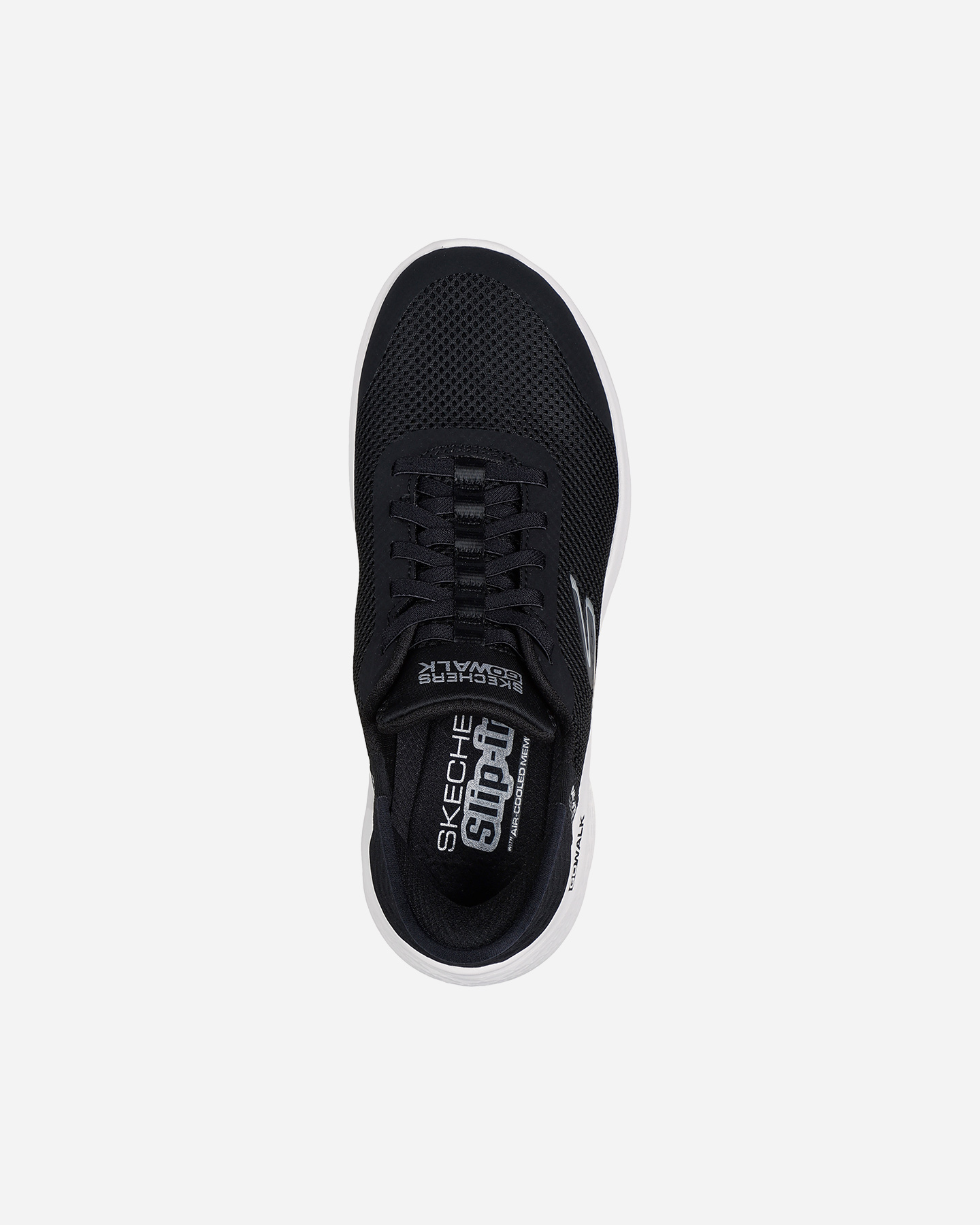 Scarpe sneakers SKECHERS SKECHLITE PRO GO WALK SLIP IN W - Nero - 3 | Cisalfa Sport