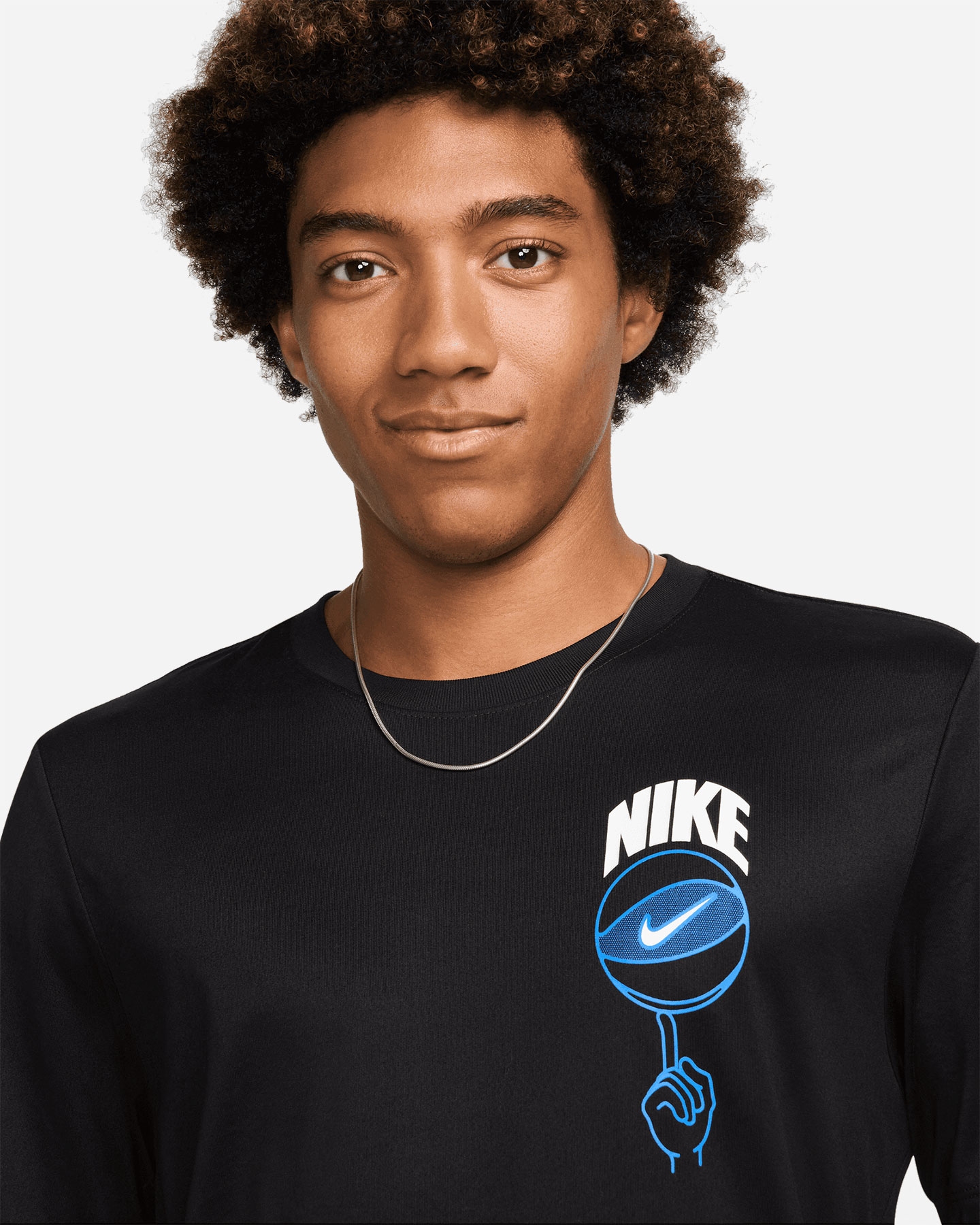 Abbigliamento basket NIKE BASKETBALL DRI FIT M - Nero - 2 | Cisalfa Sport